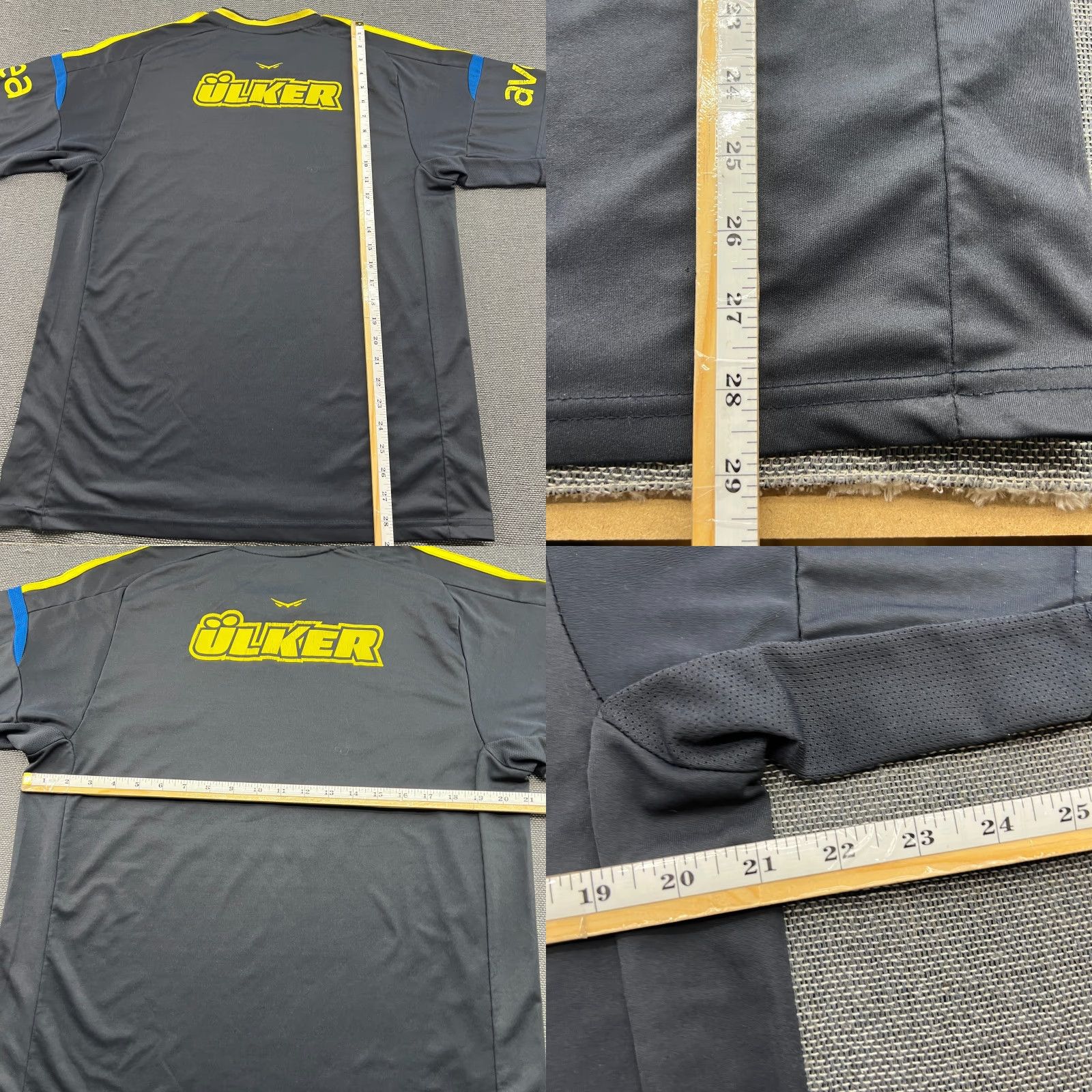Adidas Fenerbahce SK 2012 2013 Third Football Jersey Mens L Adidas Short Sleeve Polyester Multicolor Baseball? Size US L / EU 52-54 / 3 - 9 Thumbnail