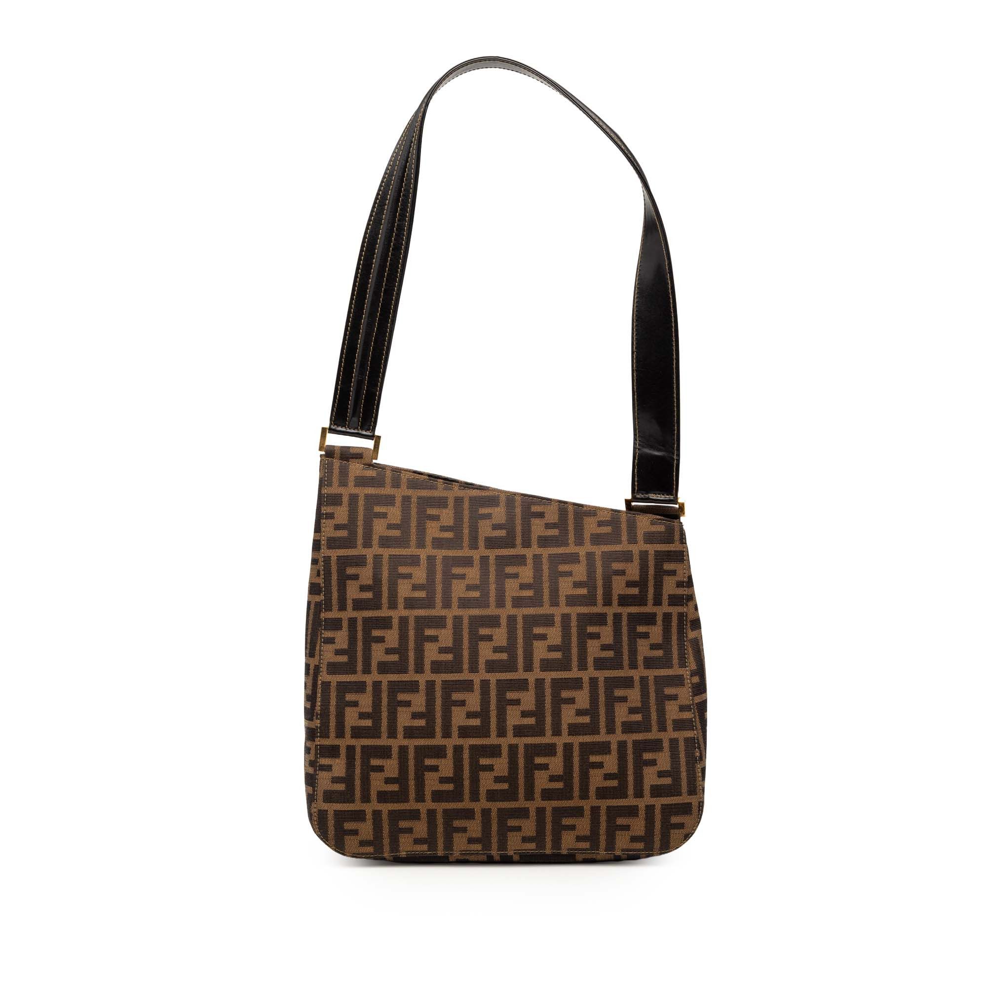 Fendi Zucca Canvas Shoulder Bag Size ONE SIZE - 1 Thumbnail