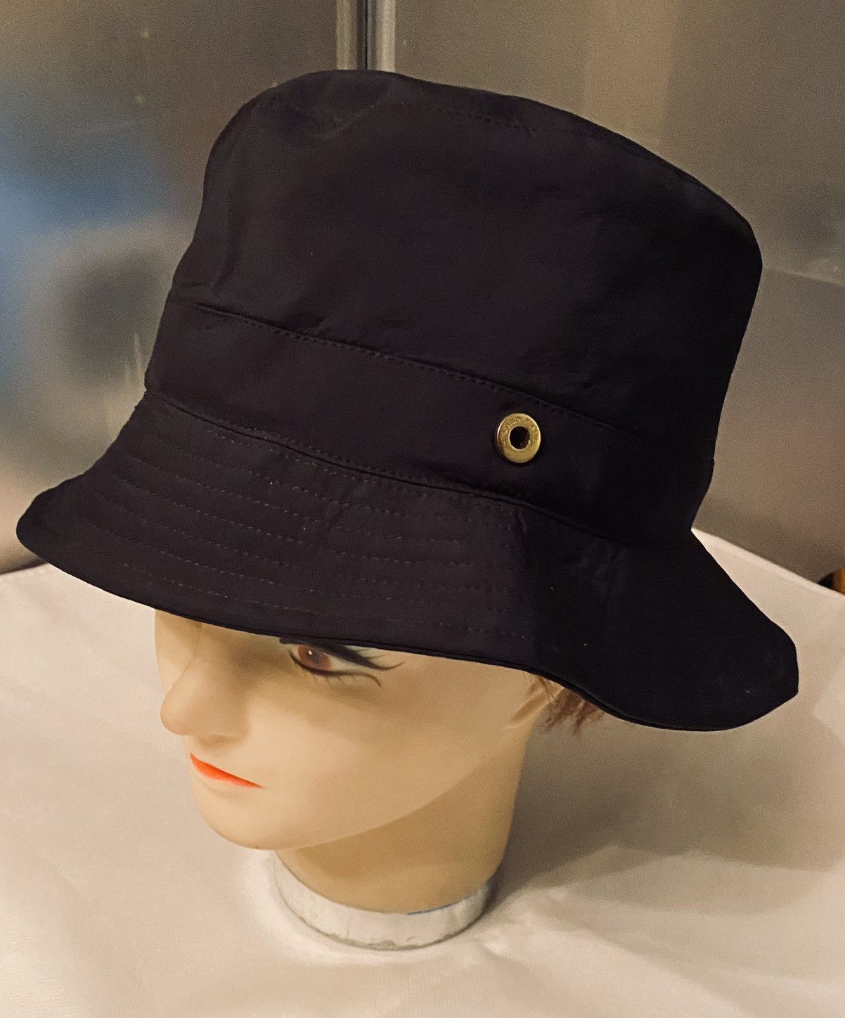 Loro Piana Loro Piana 🇮🇹 black stormsystem Sally Techno bucket hat NEW Size ONE SIZE - 10 Thumbnail