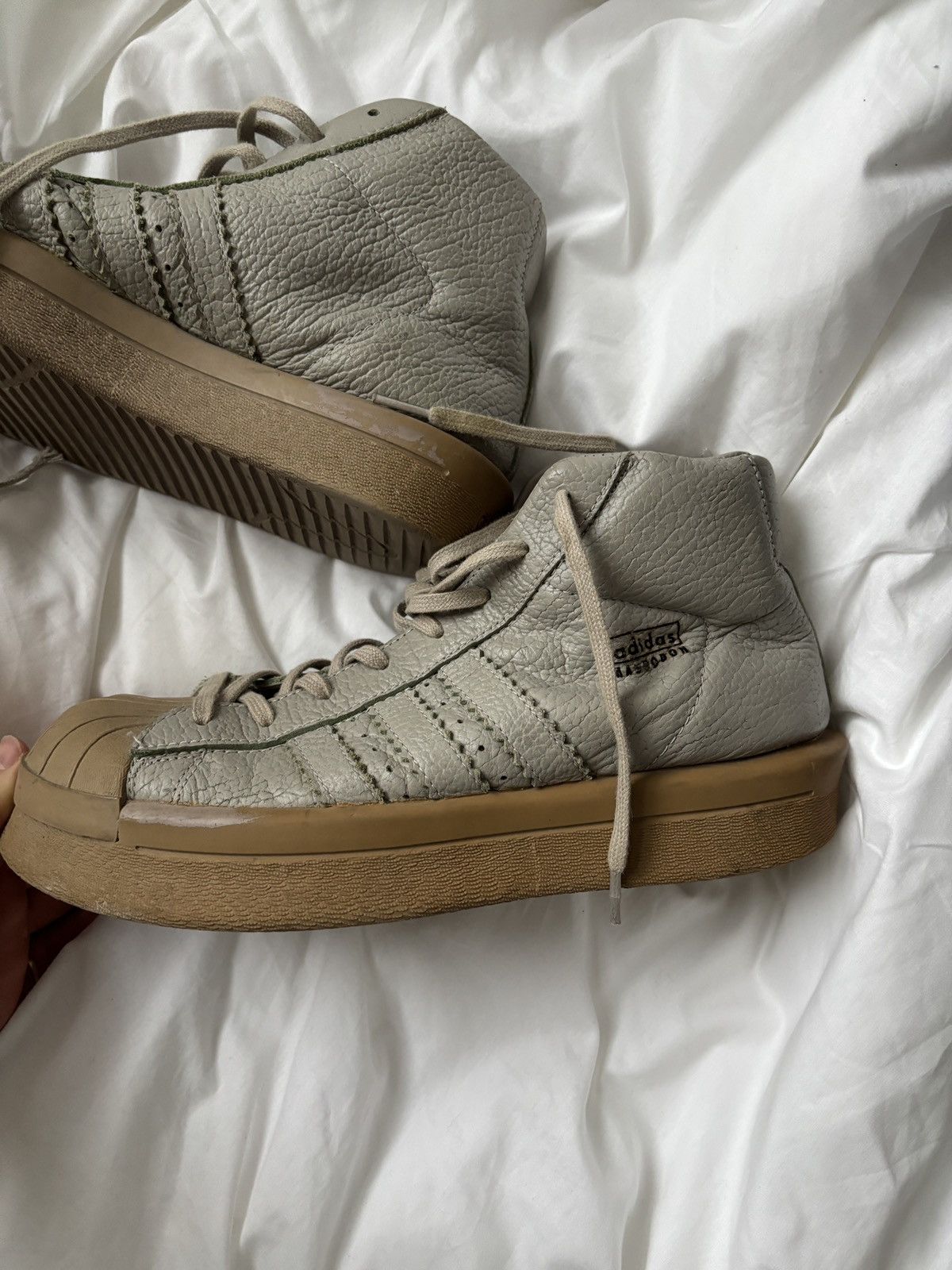 Adidas × Rick Owens Rick Owen’s X Adidas Mastodon Pro II Size US 10 / EU 43 - 4 Thumbnail