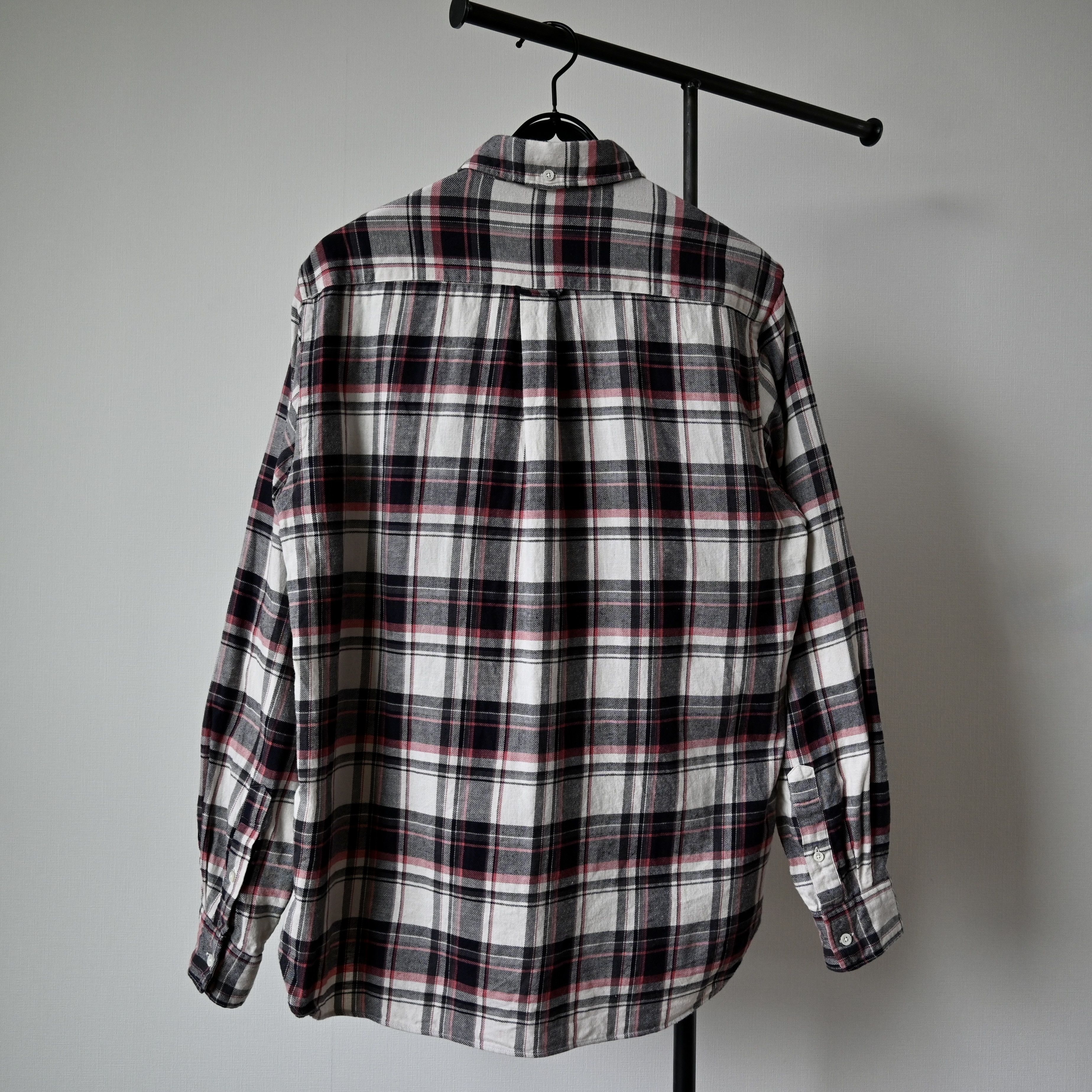 Beams Plus BEAMS Plus 85/15 cotton linen plaid shirt made in Japan Size US M / EU 48-50 / 2 - 3 Thumbnail