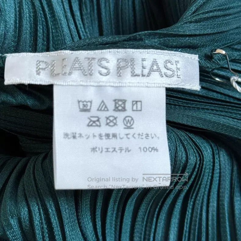 Issey Miyake Issey Miyake Green Dress Size L / US 10 / IT 46 - 3 Thumbnail