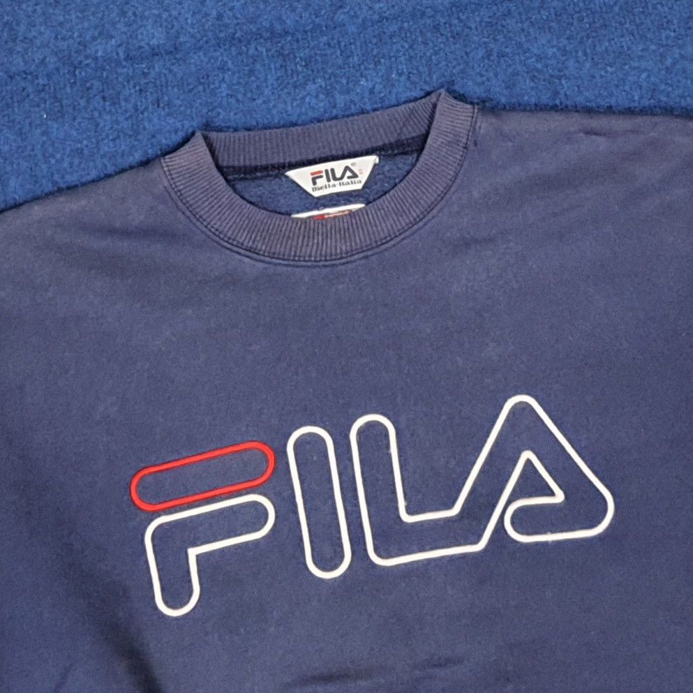 Fila Vintage FILA Biella Italia Sweatshirt C275N5 Size US L / EU 52-54 / 3 - 2 Thumbnail