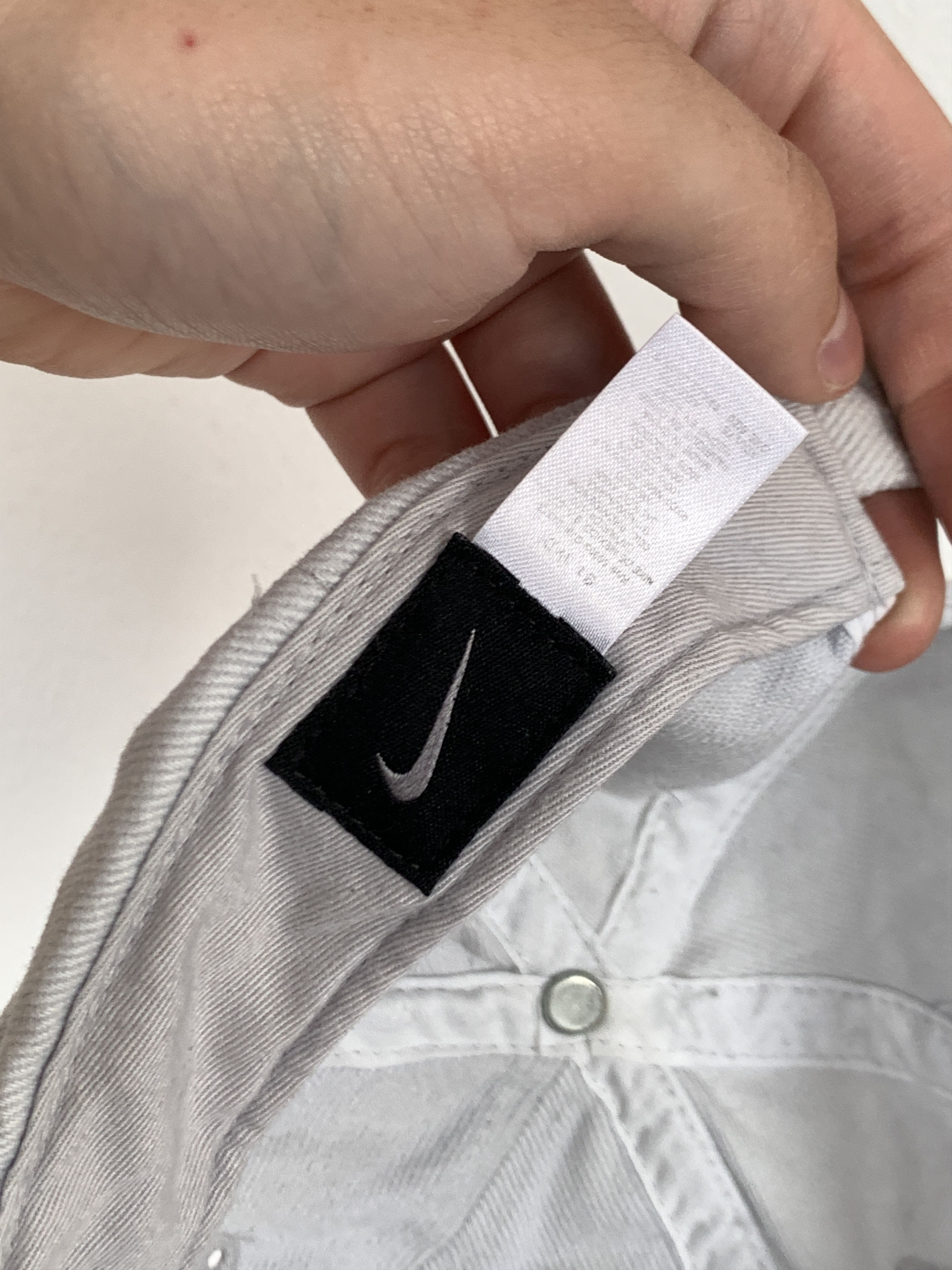 Nike Vintage Nike 90s Metal Small Swoosh Baseball Cap Hat OS Size ONE SIZE - 6 Thumbnail