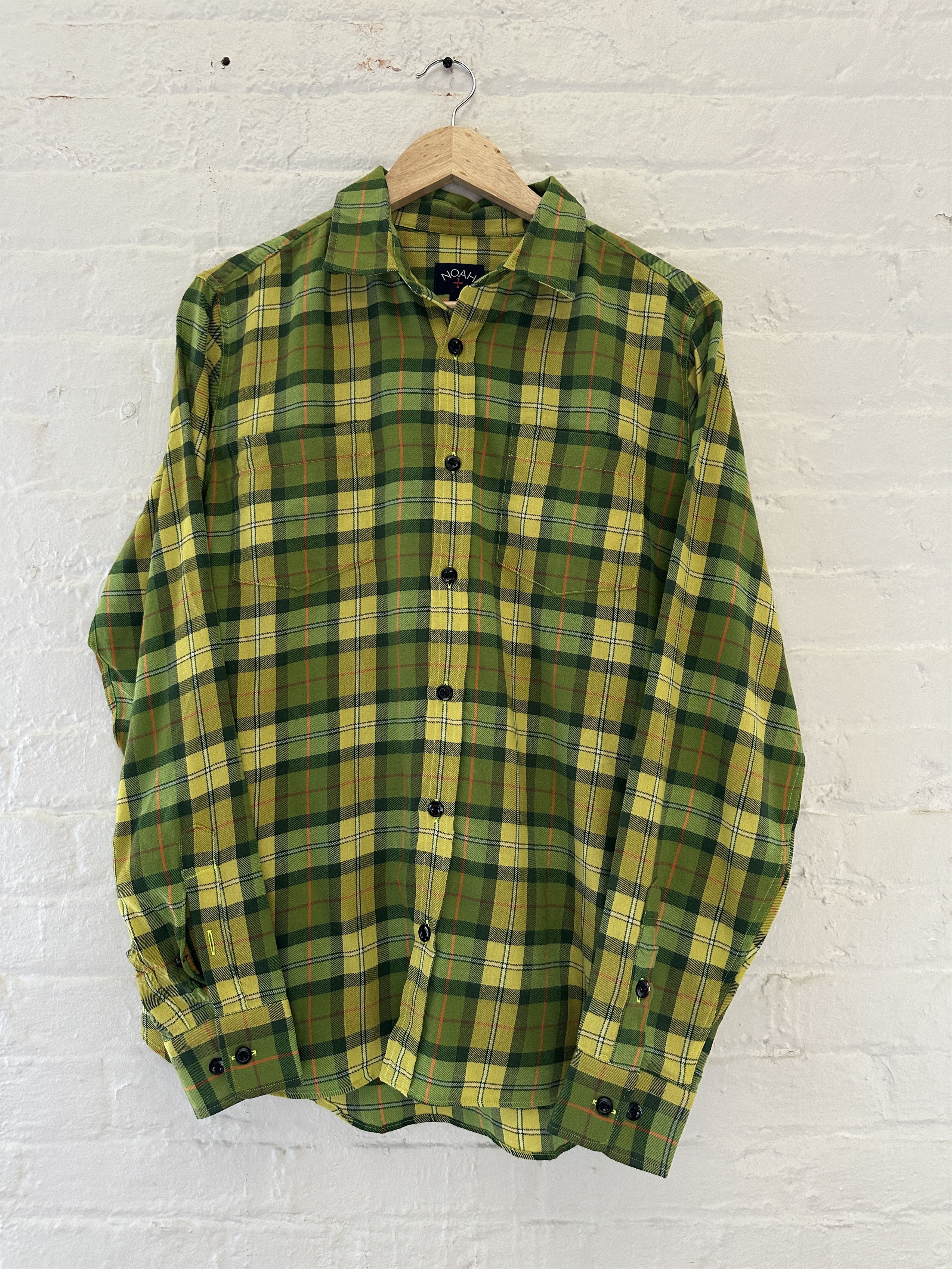 Noah Noah Wool Plaid Flannel Size US S / EU 44-46 / 1 - 1 Thumbnail