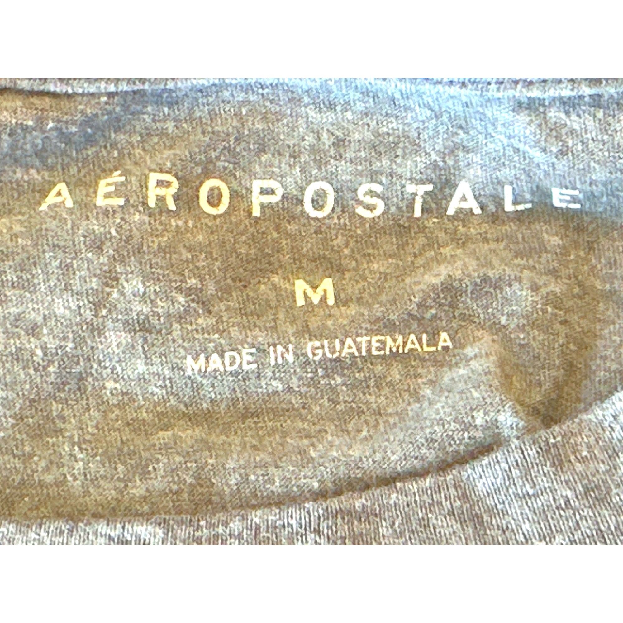 Aeropostale Aeropostale NYC 55 Graphic Tee Medium Gray Cotton Polyester Size US M / EU 48-50 / 2 - 4 Thumbnail
