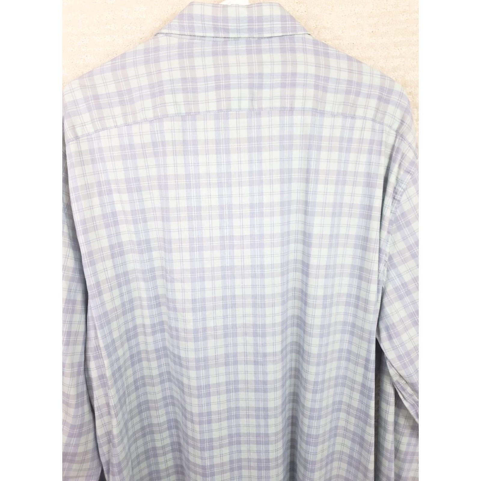 Faherty FAHERTY Button-Up Shirt 2XL Multicolor Plaid Long Sleeve Cotton Blend Pocketed Casual Workwear Daywear Mens Regular Shirt Size US XXL / EU 58 / 5 - 7 Thumbnail