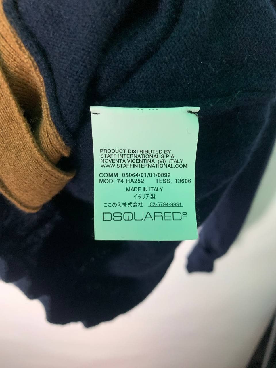 Dsquared2 Vintage streetwear luxury Wool Cardigan Dsquared Size s Size US S / EU 44-46 / 1 - 5 Thumbnail