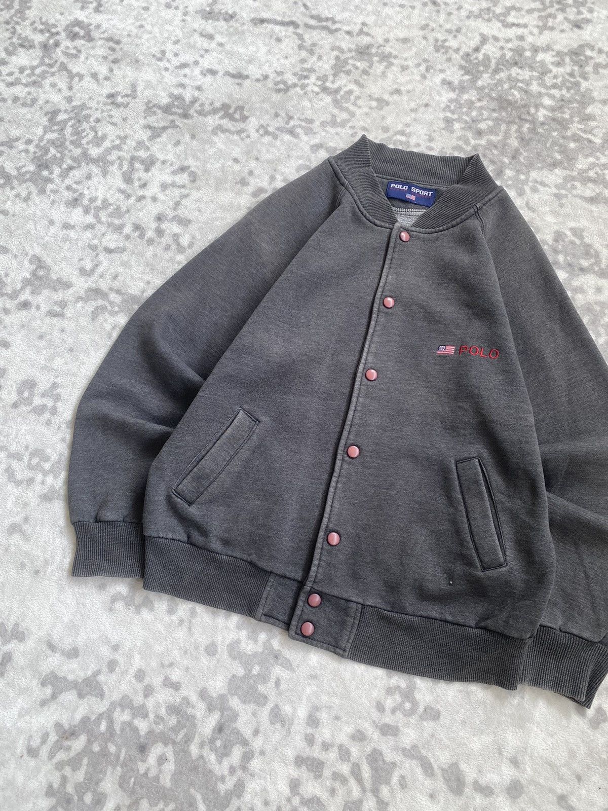 Polo Ralph Lauren 1980s POLO SPORT RALPH LAUREN VARSITY USA Size US M / EU 48-50 / 2 - 4 Thumbnail