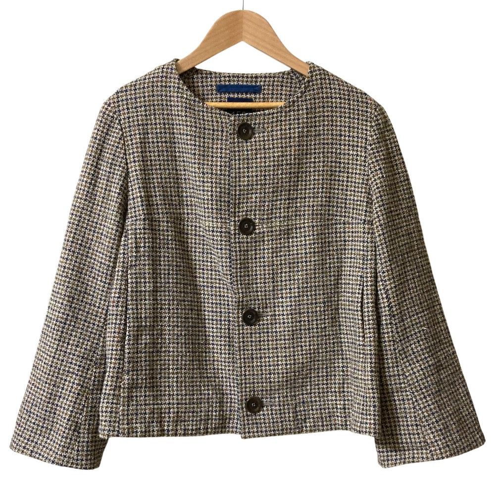 Other Other 45R AKIYA Bolero Cotton Tweed Bolero Cotton Outerwear 5091041 DUTY FREE for USA Size ONE SIZE - 1 Thumbnail
