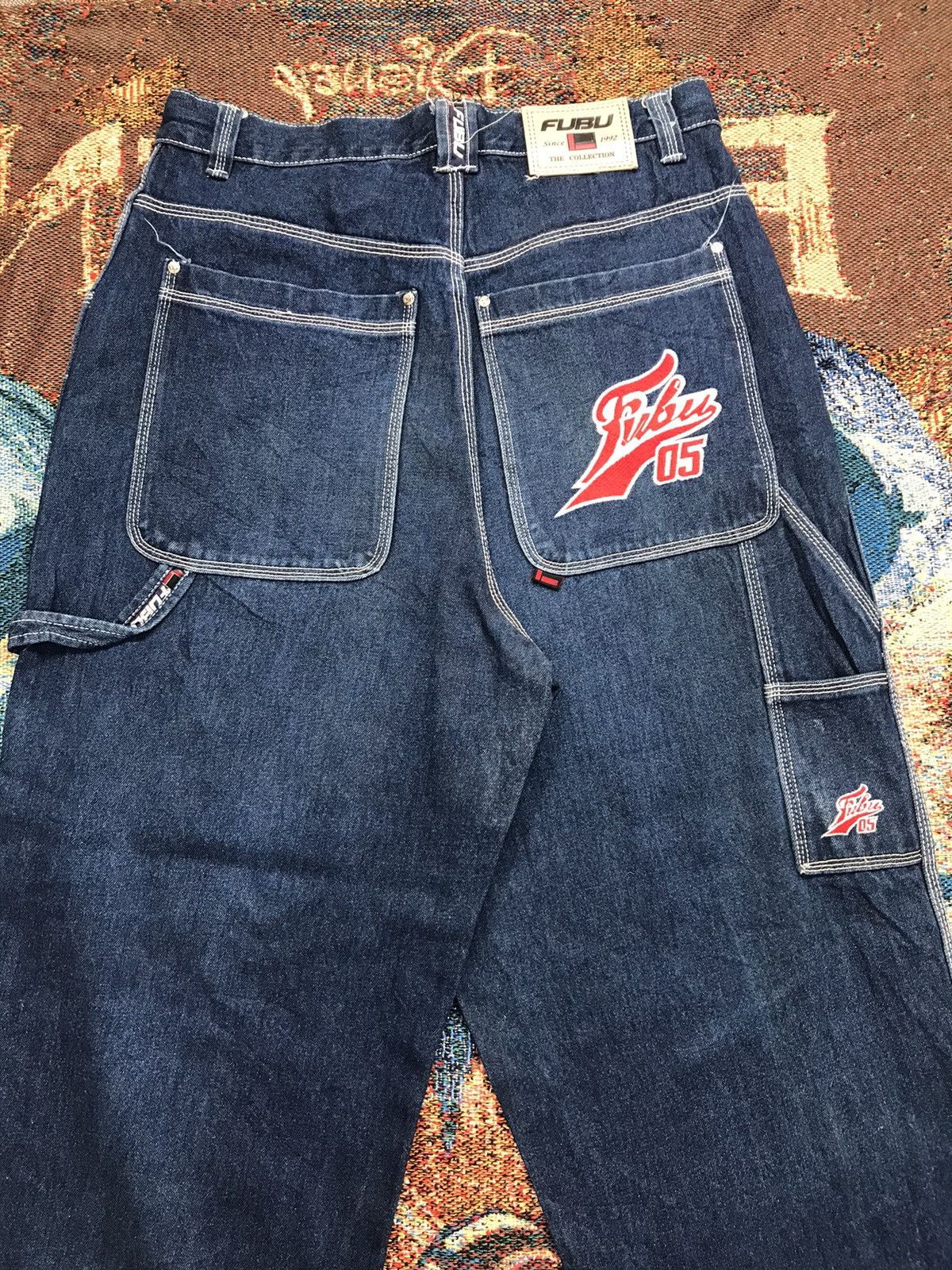 Fubu Vintage Fubu embroidered carpenter denim Size US 36 / EU 52 - 11 Thumbnail