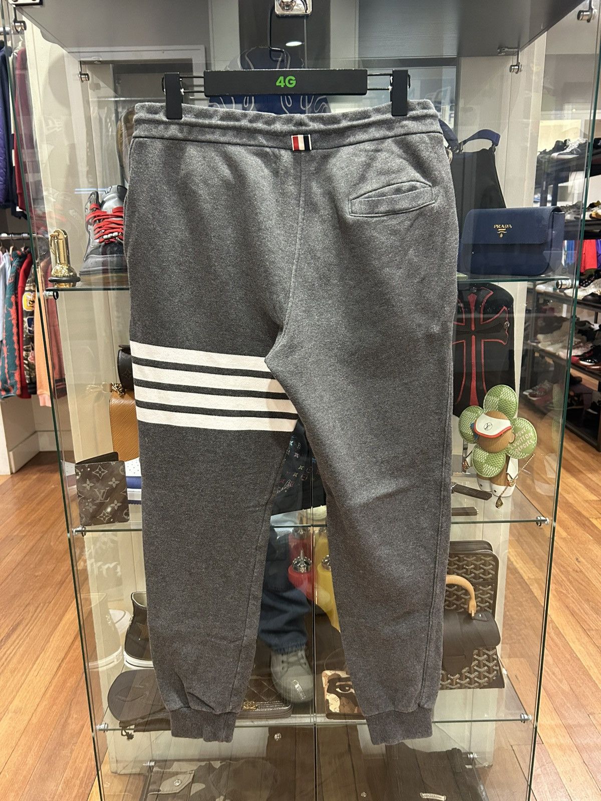 Thom Browne Thom Browne 4 Bar Sweatpants Size US 30 / EU 46 - 2 Thumbnail