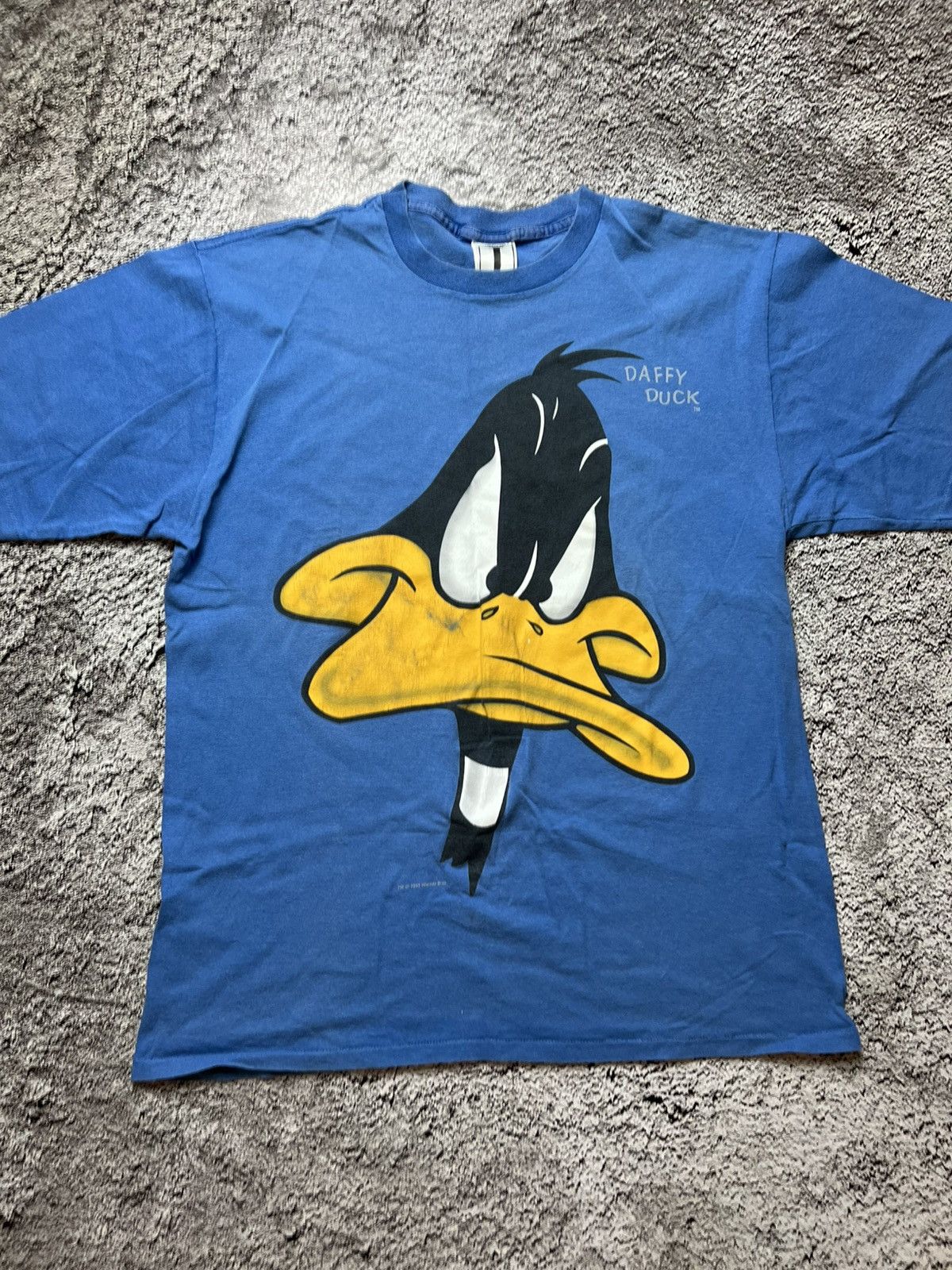 Warner Bros 1993 Warner brothers Looney tunes Daffy Duck t shirt Size US L / EU 52-54 / 3 - 1 Thumbnail