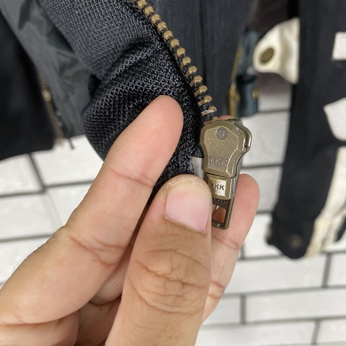 Schott Vintage Biker Motorcycle Jacket Schott NYC Big Logo Size US M / EU 48-50 / 2 - 18 Thumbnail