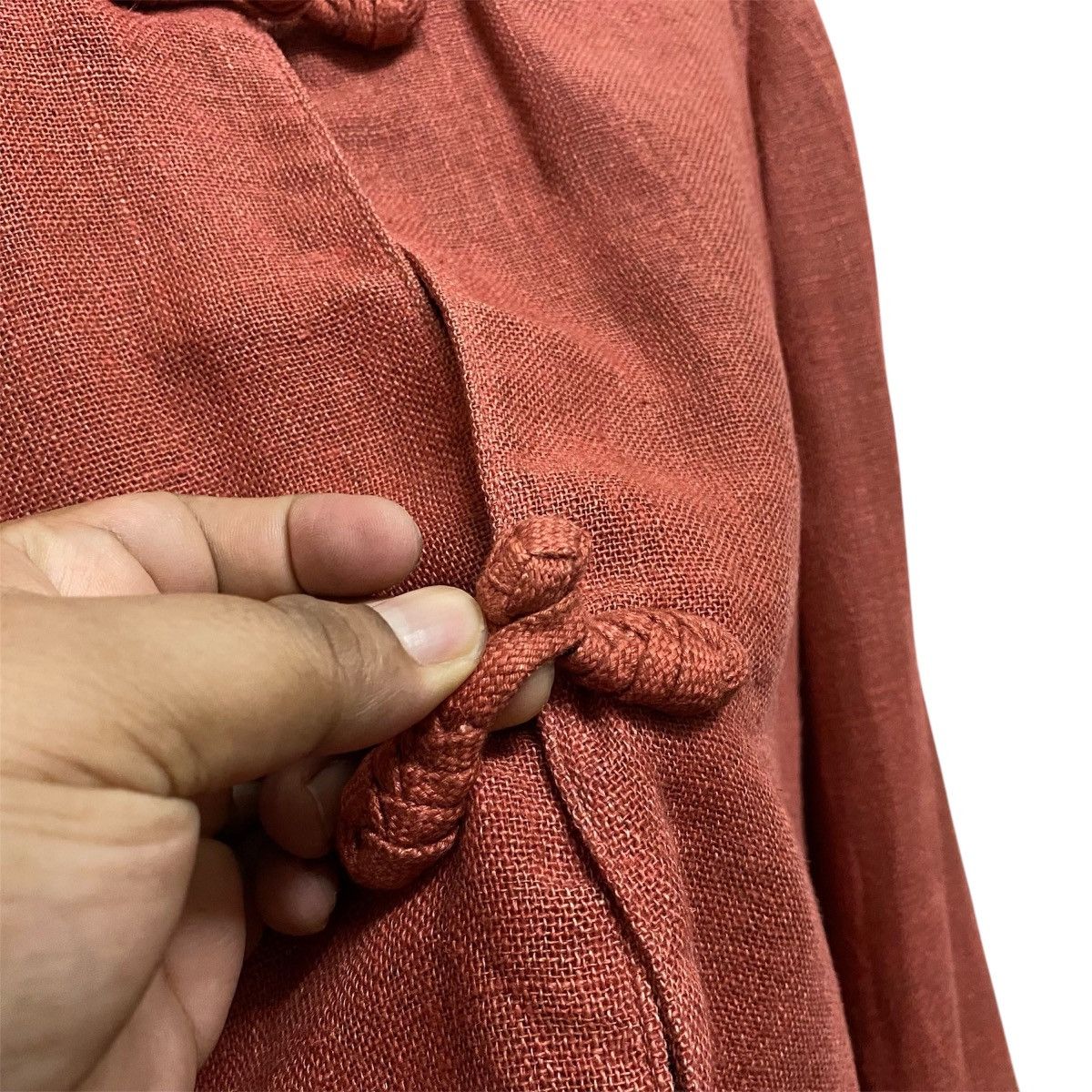 Issey Miyake Vintage 80's ISSEY MIYAKE Cheongsam Jacket Design Japanese Size L / US 10 / IT 46 - 3 Thumbnail