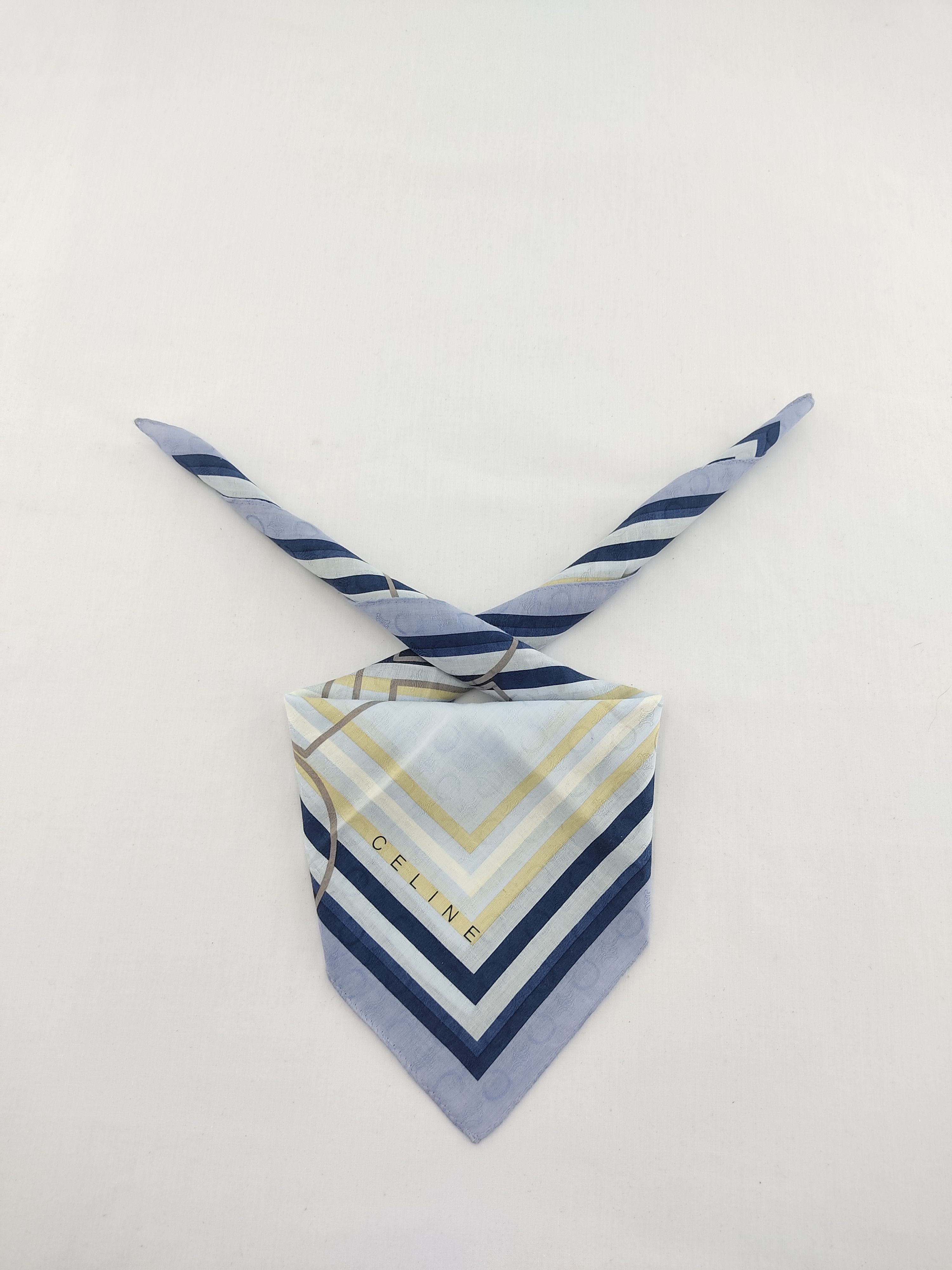 Celine × Vintage Celine Handkerchief / Neckwear / Bandana Size ONE SIZE - 1 Thumbnail
