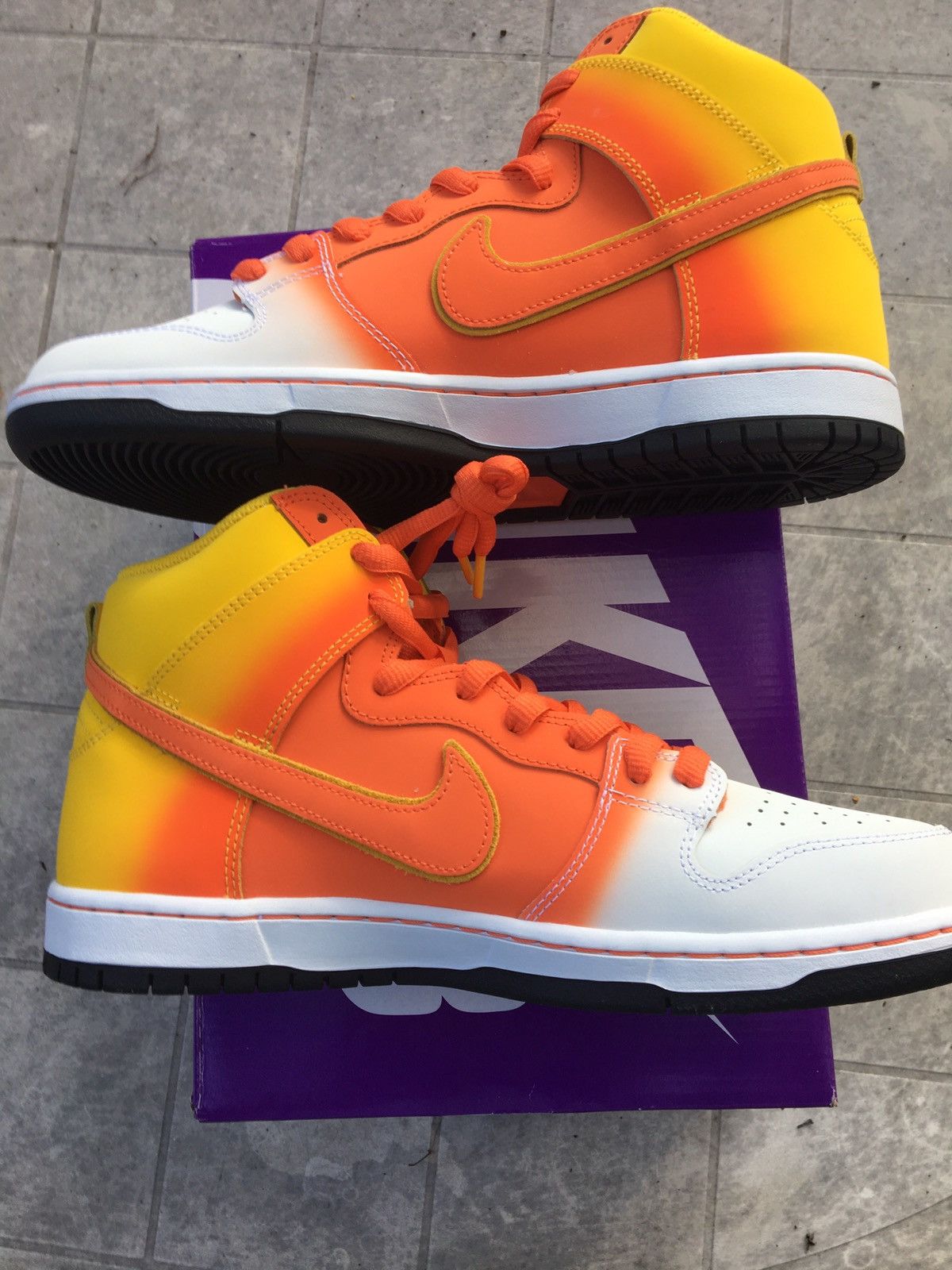 Nike NEW Nike SB Dunk High „Sweet Tooth Candy Corn” US11 Size US 11 / EU 44 - 2 Thumbnail