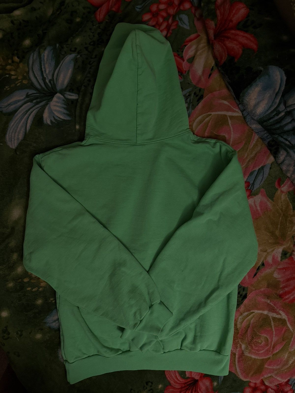 Sp5der Sp5der Slime Green Web Rhinestone Hoodie Size US M / EU 48-50 / 2 - 4 Thumbnail