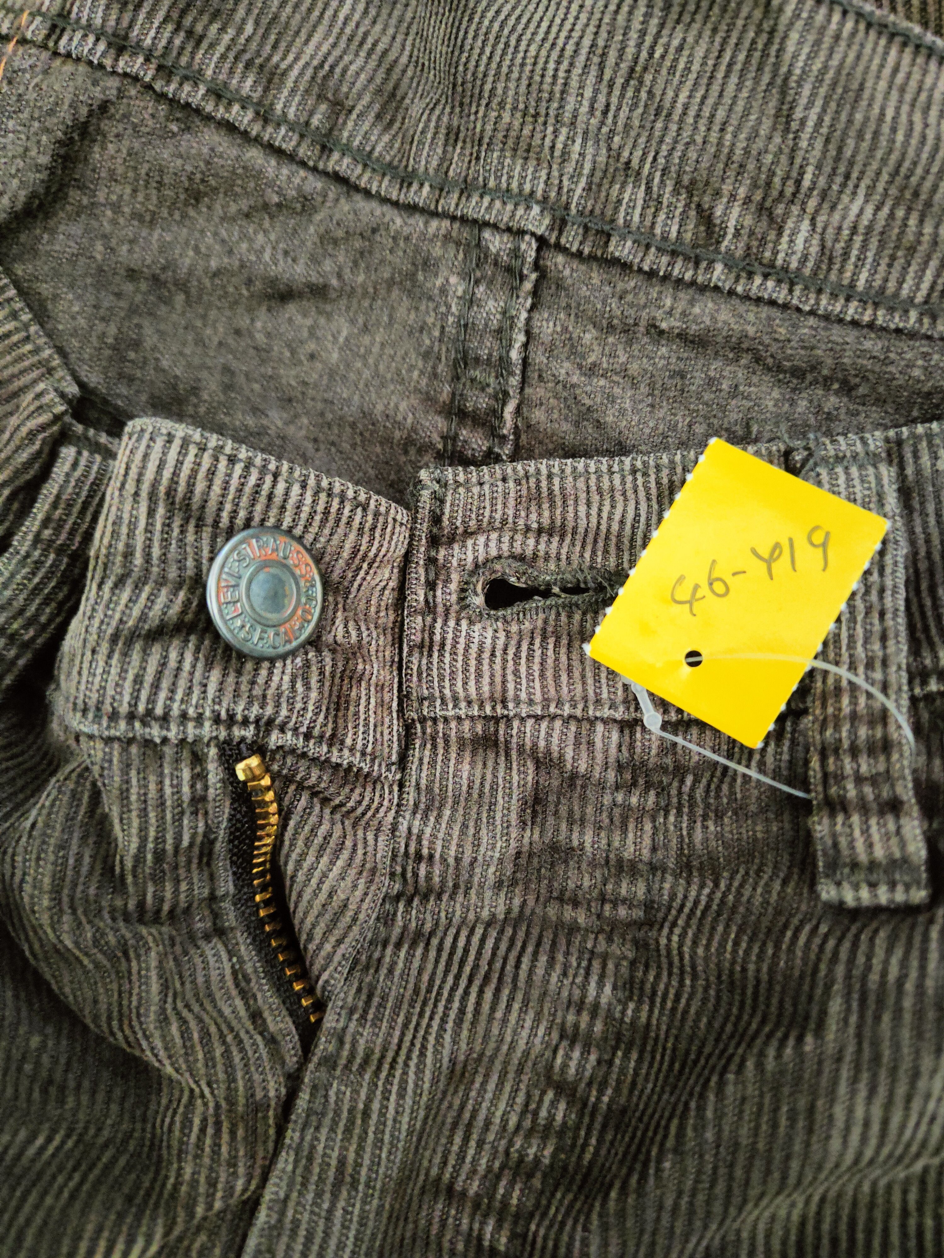 Levi's DL Levi's Brown Multipocket Corduroy Pants #46-419 Size US 32 / EU 48 - 19 Thumbnail