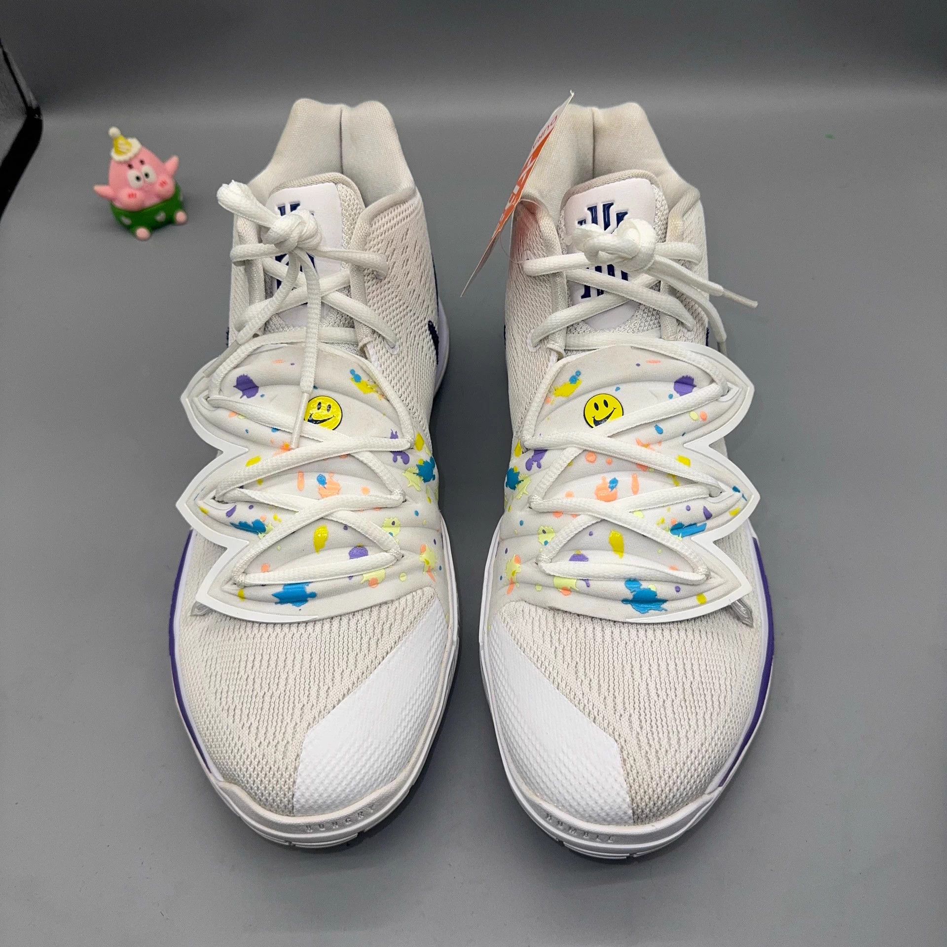 Nike Nike Kyrie 5 Men's White Blue 42.5 EUR Size US 9.5 / EU 42-43 - 2 Thumbnail