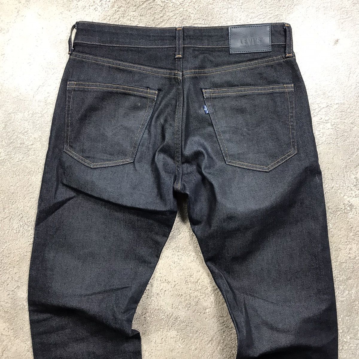 Vintage Vintage 90s Levis Baggy Distressed Black Jeans Grunge 28 Size US 28 / EU 44 - 6 Thumbnail