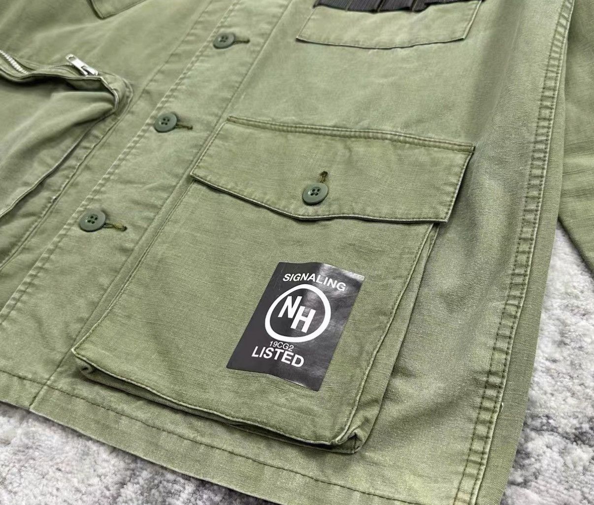 Neighborhood NEIGHBORHOOD MILITARY 19AW Sulfur-Dyed Military Jacket J16 Size US M / EU 48-50 / 2 - 4 Thumbnail