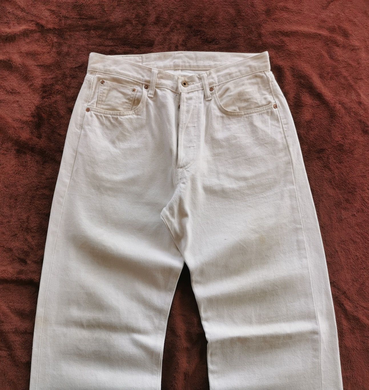 Beauty Beast Edwin Selvedge Size 31 x 46.5 Size US 31 - 10 Thumbnail