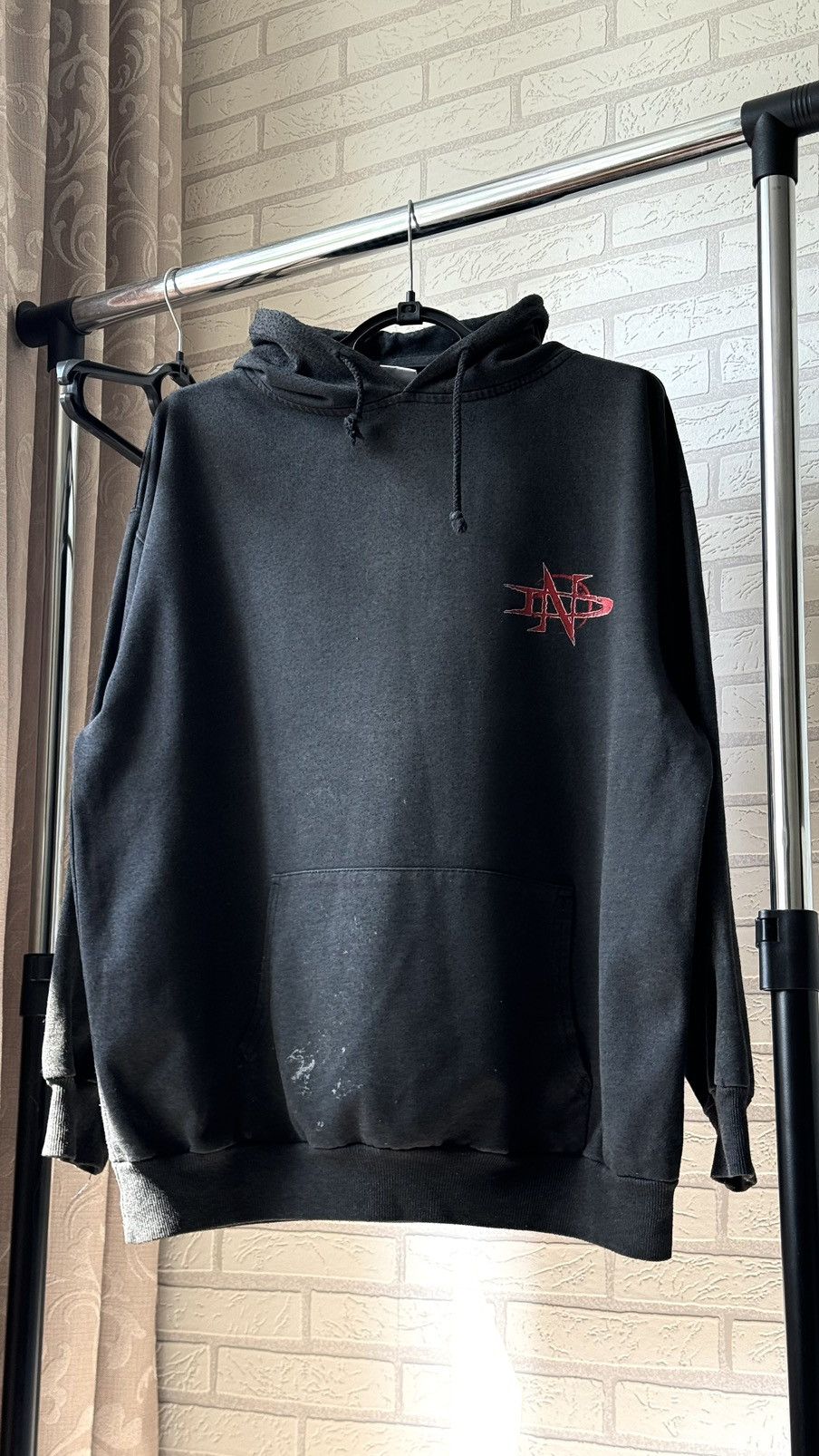 Band Tees × Vintage VINTAGE VERY RARE 1997 NAPALM DEATH HOODIE Size US XL / EU 56 / 4 - 4 Thumbnail