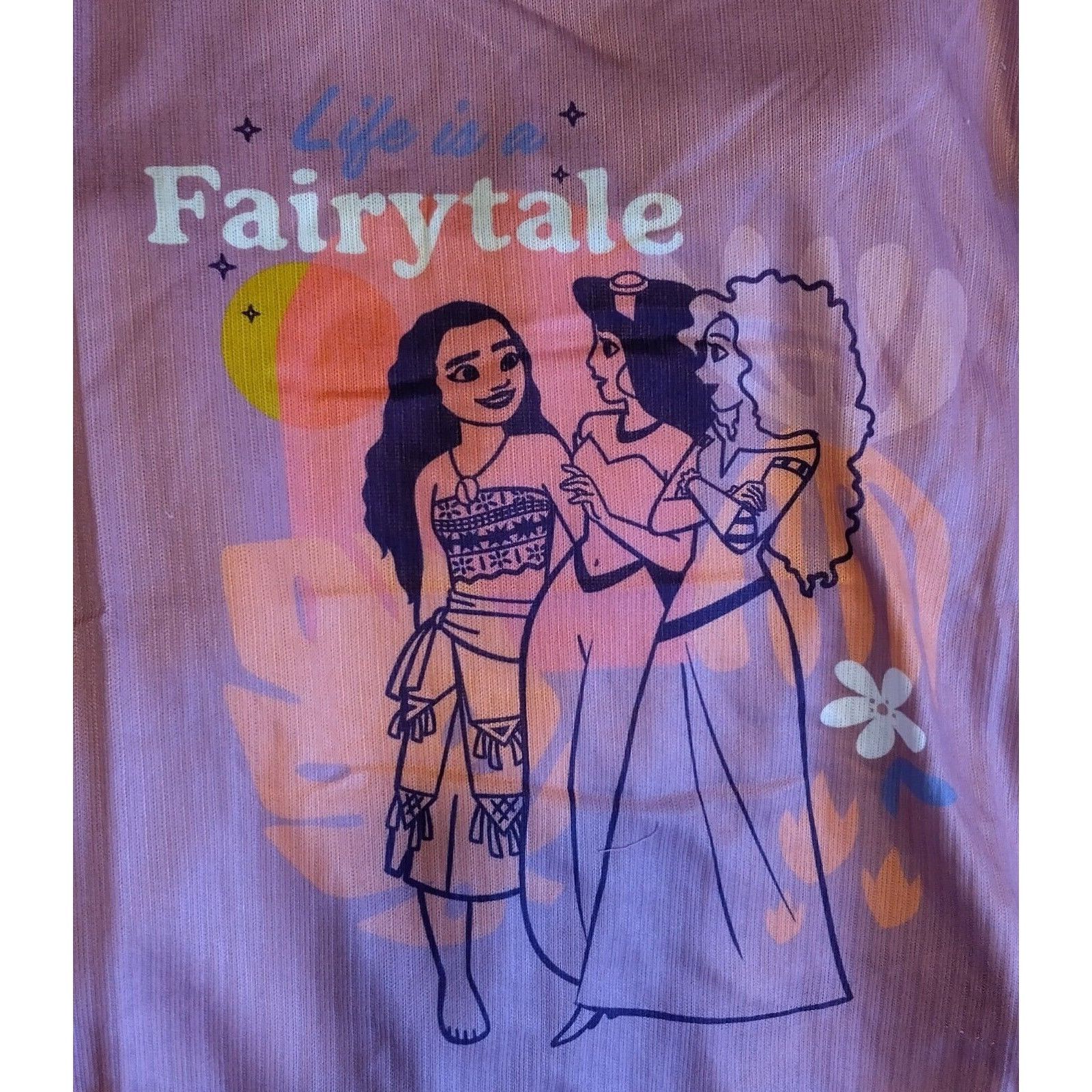 Disney Disney's "Life Is A Fairy Tale" Sensory Friendly T/S Set 7/8 Size US M / EU 48-50 / 2 - 2 Thumbnail