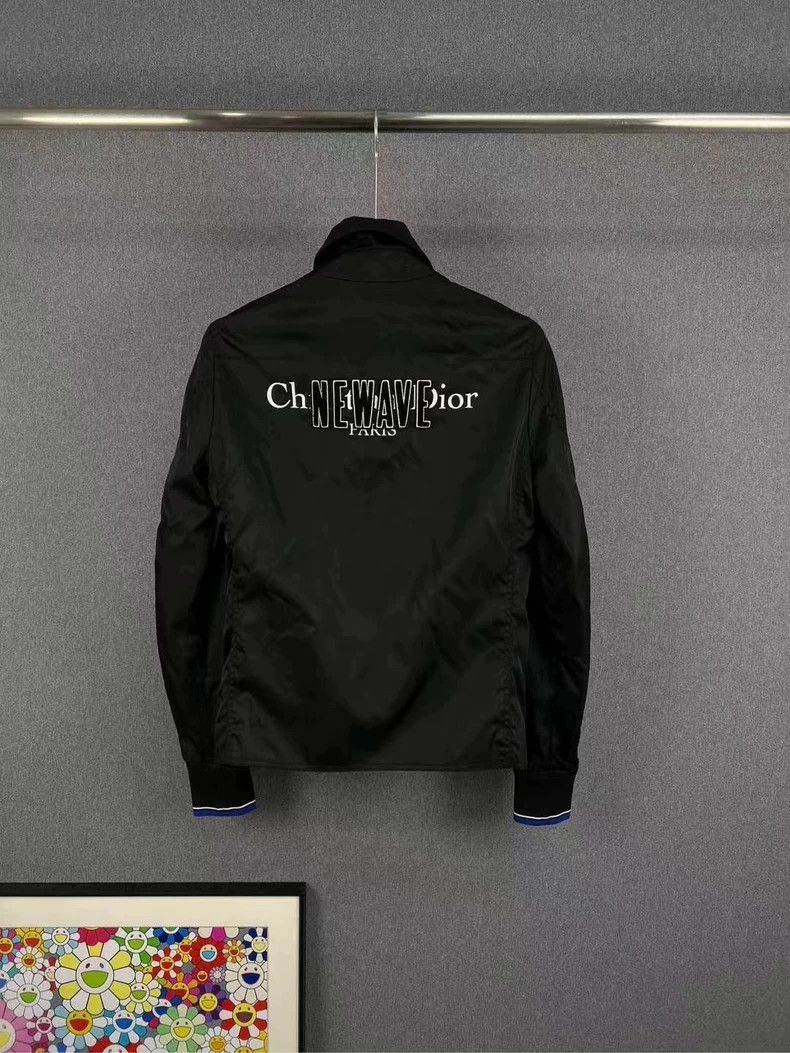 Dior DIOR Embroidered Logo Jacket with Hang Tag - dmc | Grailed