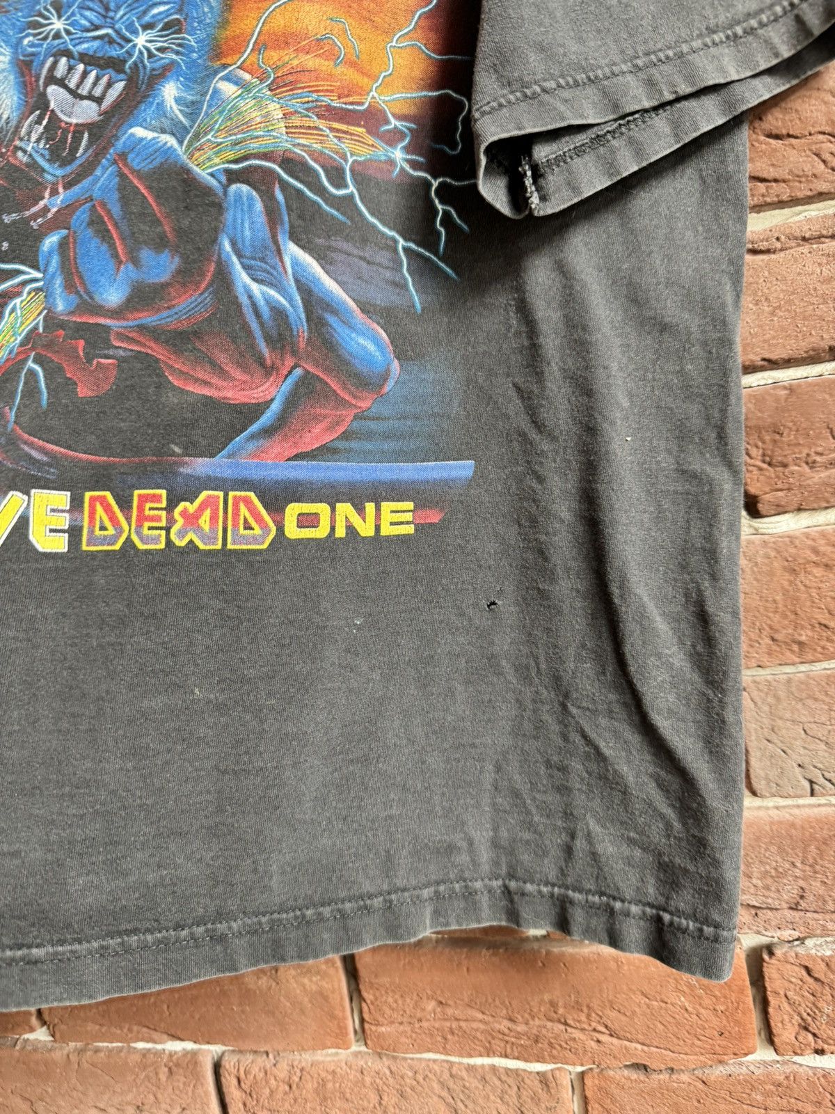 Band Tees Rare Iron Maiden Real Live Dead One Rock Metal Band T Shirt Size US L / EU 52-54 / 3 - 5 Thumbnail