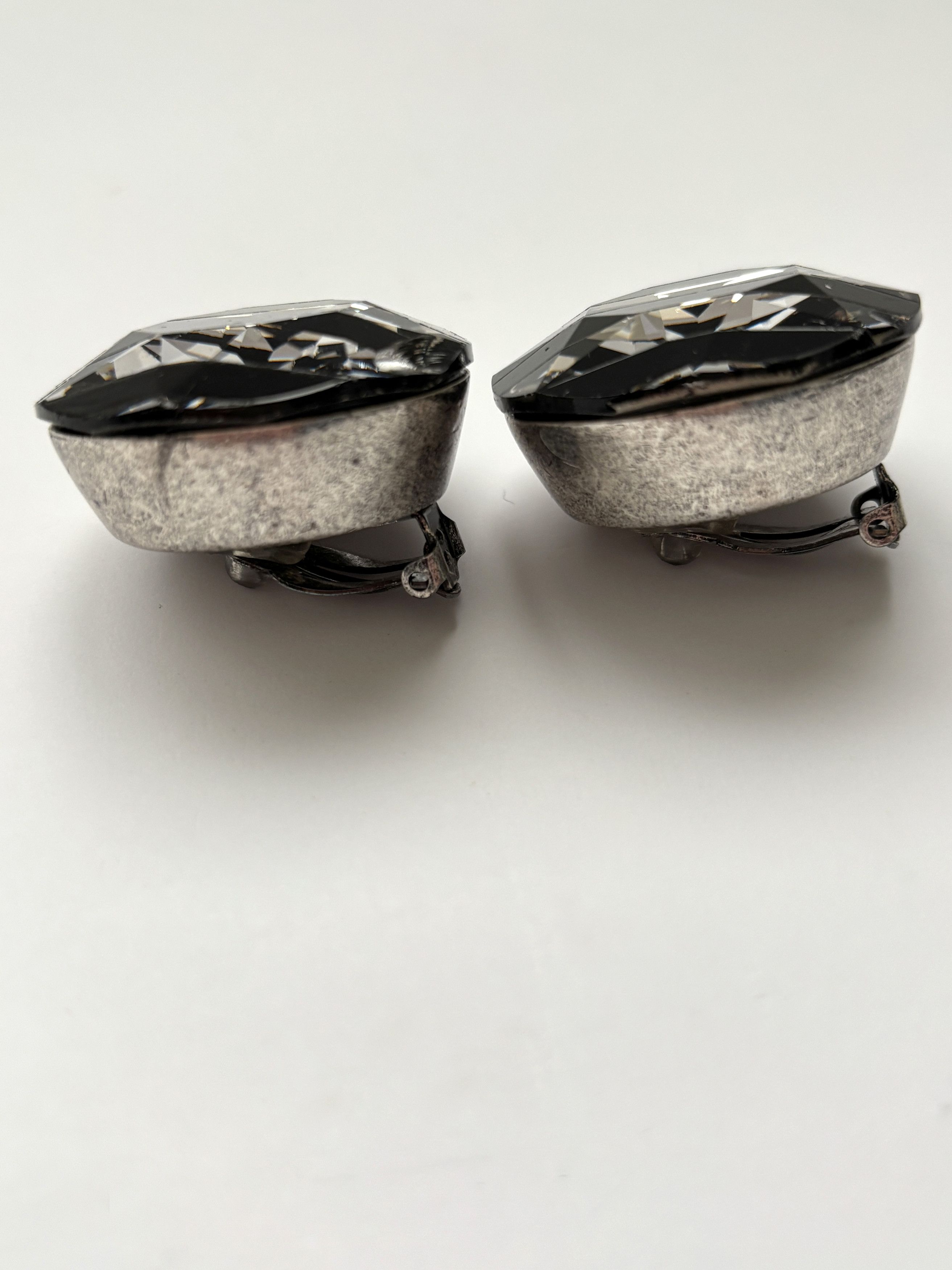 Saint Laurent Paris ⚡️QUICK SALE⚡️Saint Laurent Silver Plated Crystal Earrings Size ONE SIZE - 6 Thumbnail