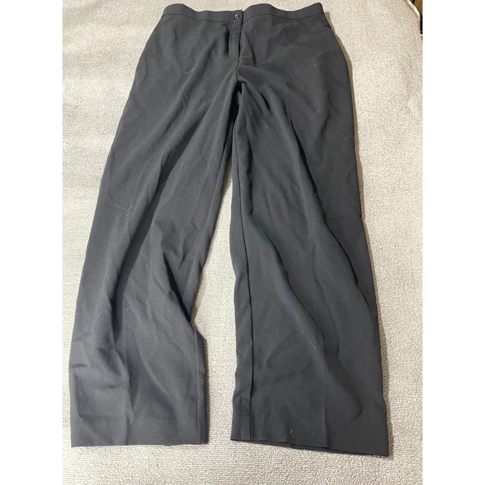 Vintage Briggs New York Pants Womens Size 14 Black Dress Pants Size 36" / US 14 / IT 50 - 2 Thumbnail
