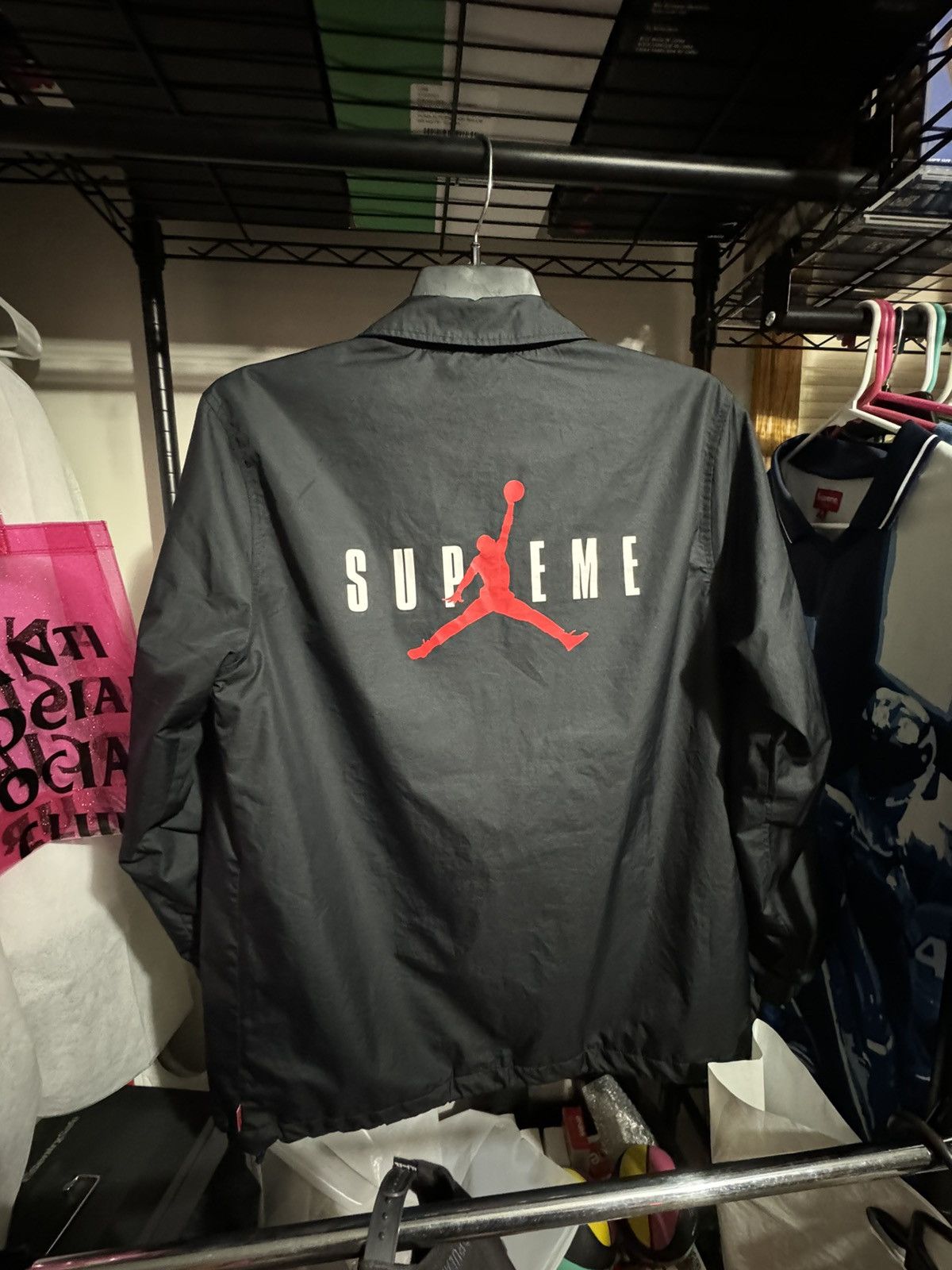 Supreme jordan coaches jacket online