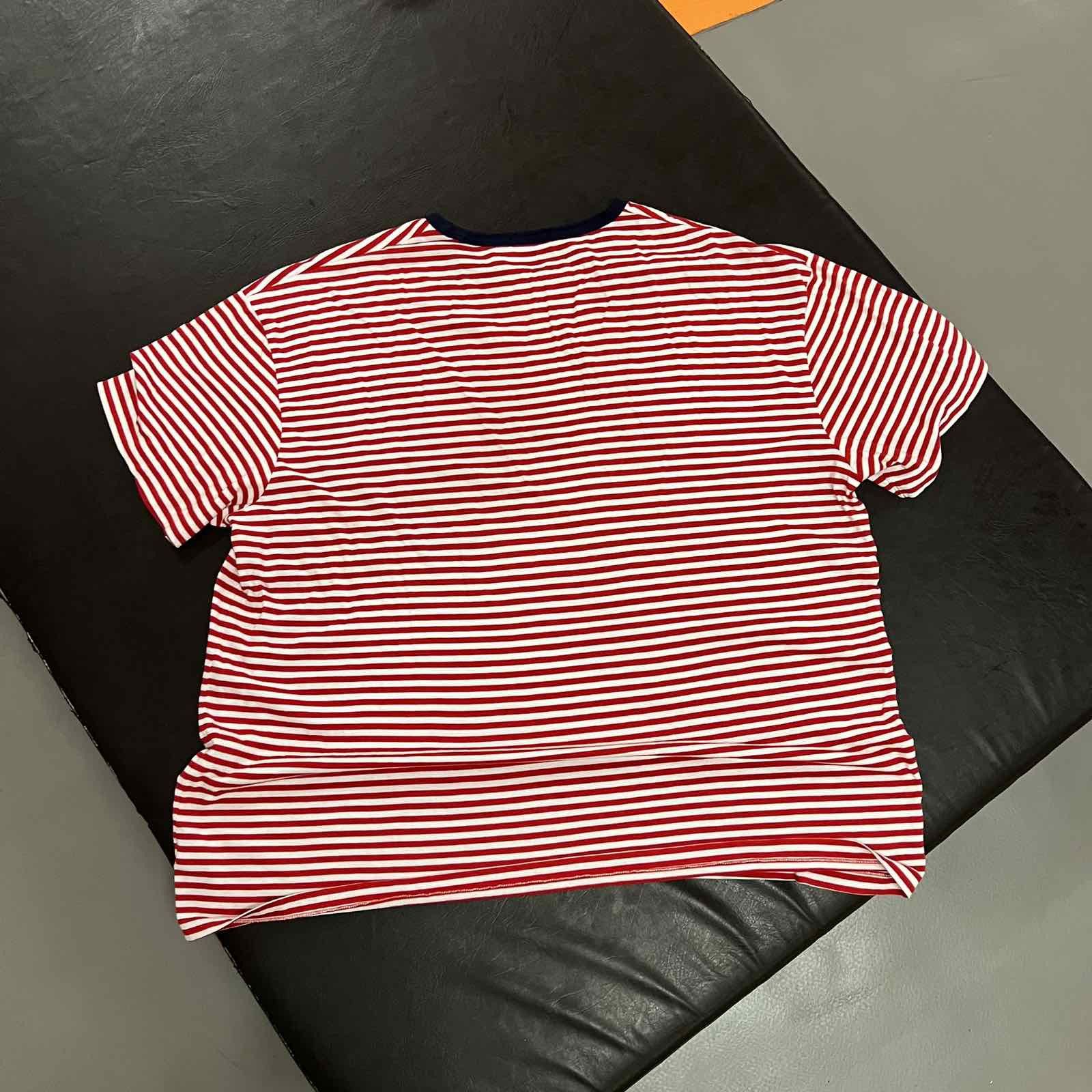 Polo Ralph Lauren Vintage Polo Ralph Lauren Striped T-Shirt Size xxl Size US XXL / EU 58 / 5 - 2 Thumbnail