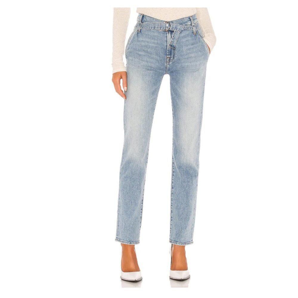 Slim Jeans For All Mankind Paperbag Waist Jeans For All Mankind