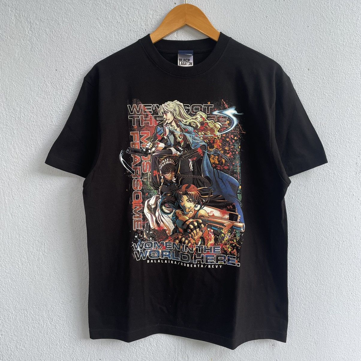 Anime Y2K Black lagoon anime cospa tshirt Size US L / EU 52-54 / 3 - 1 Thumbnail