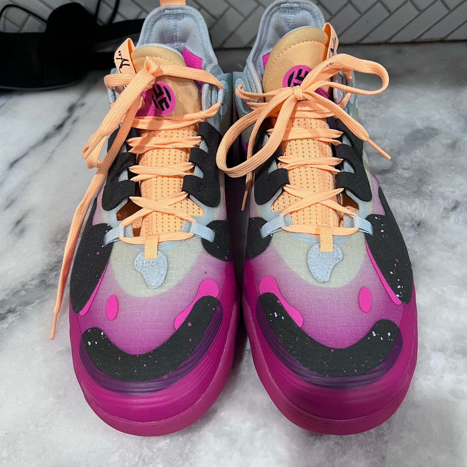 Adidas Adidas Harden Vol. 5 Futurenatural FZ1083 Men’s Size 12 Pink Size US 12 / EU 45 - 2 Thumbnail