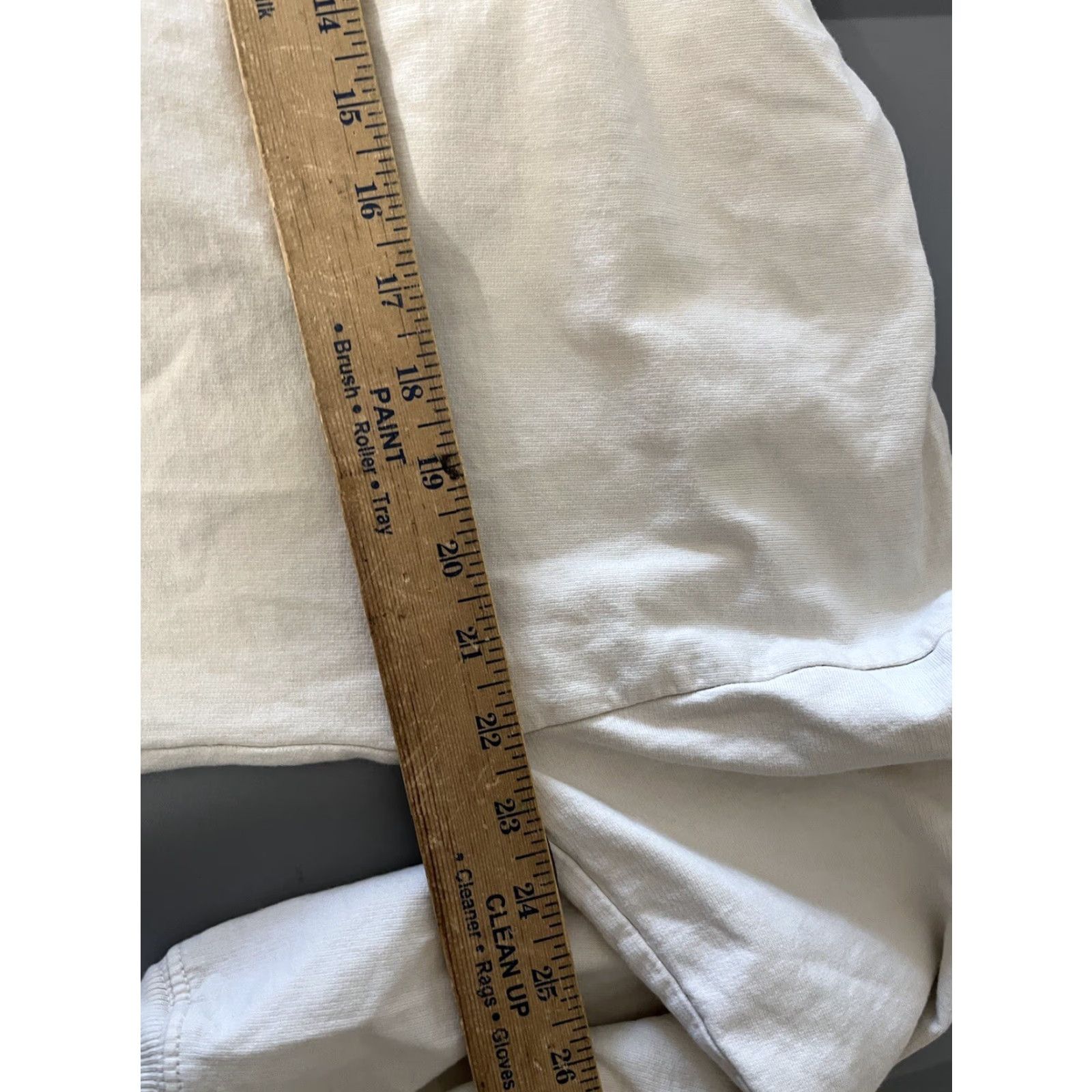 Vintage VINTAGE Aerie Women's Hoodie Pullover Oversized Ivory No Drawstring Activewear Small Size S / US 4 / IT 40 - 6 Thumbnail