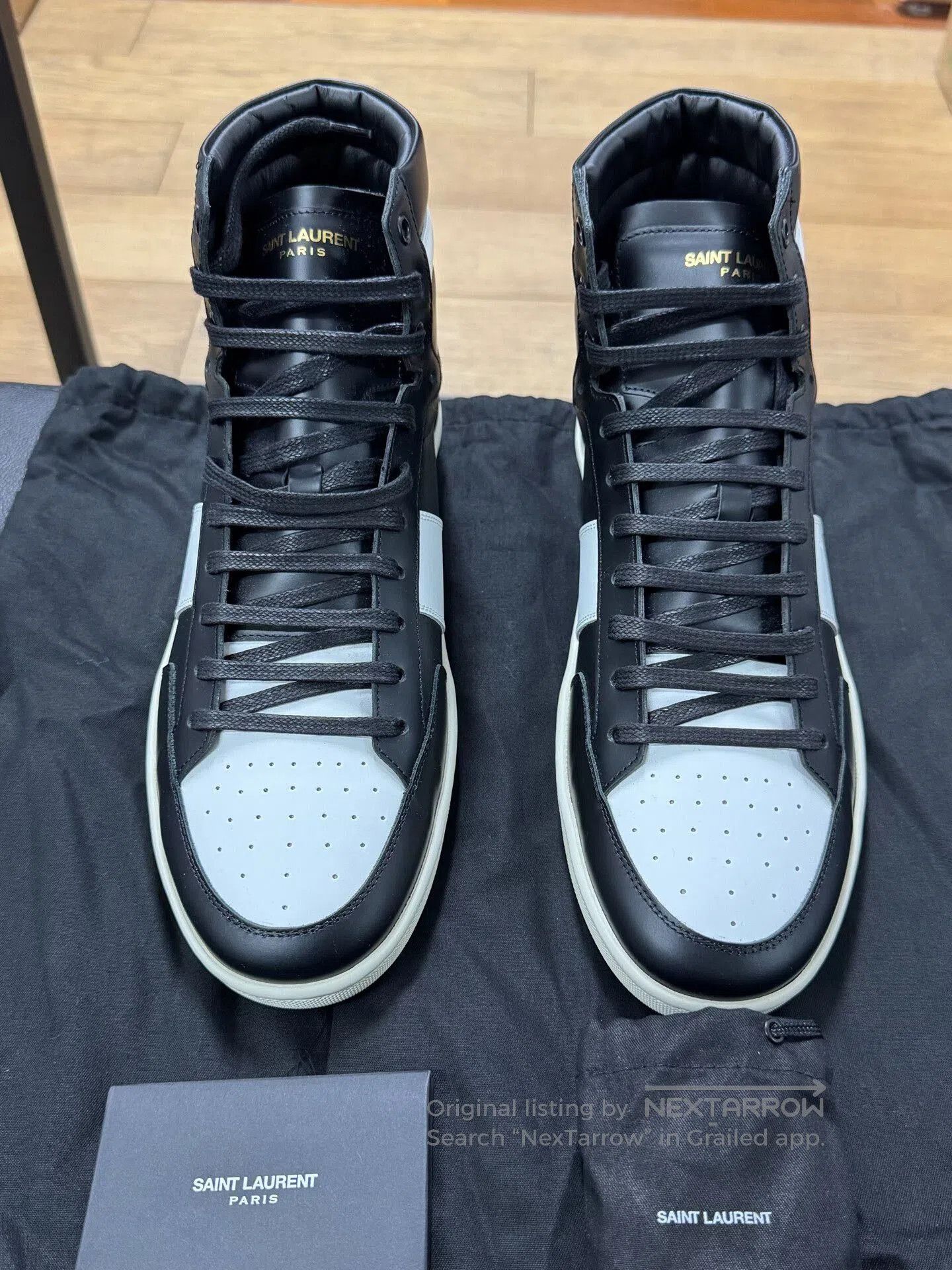 saint laurent paris leather sneaker エディ期 Hedi Slimane × Saint Laurent Paris Saint Laurent FW16 Studded