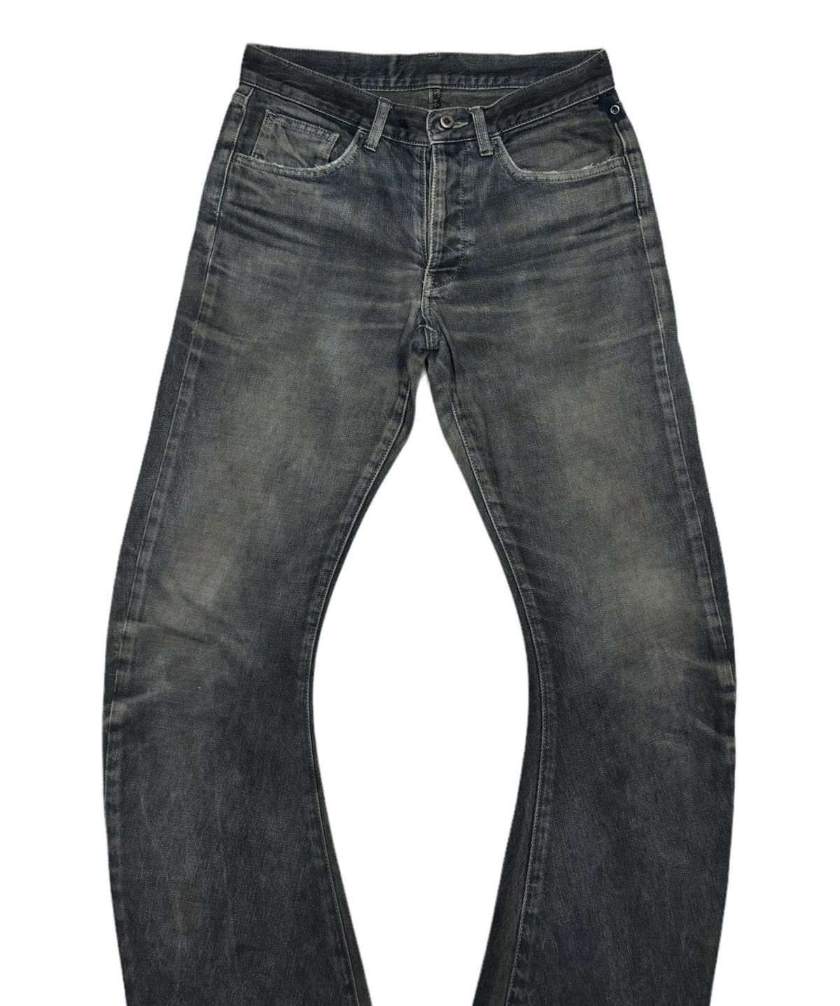 Attachment 🔥ISAMU KATAYAMA BACKLASH CURVE FLARED JEANS Size US 30 / EU 46 - 7 Thumbnail