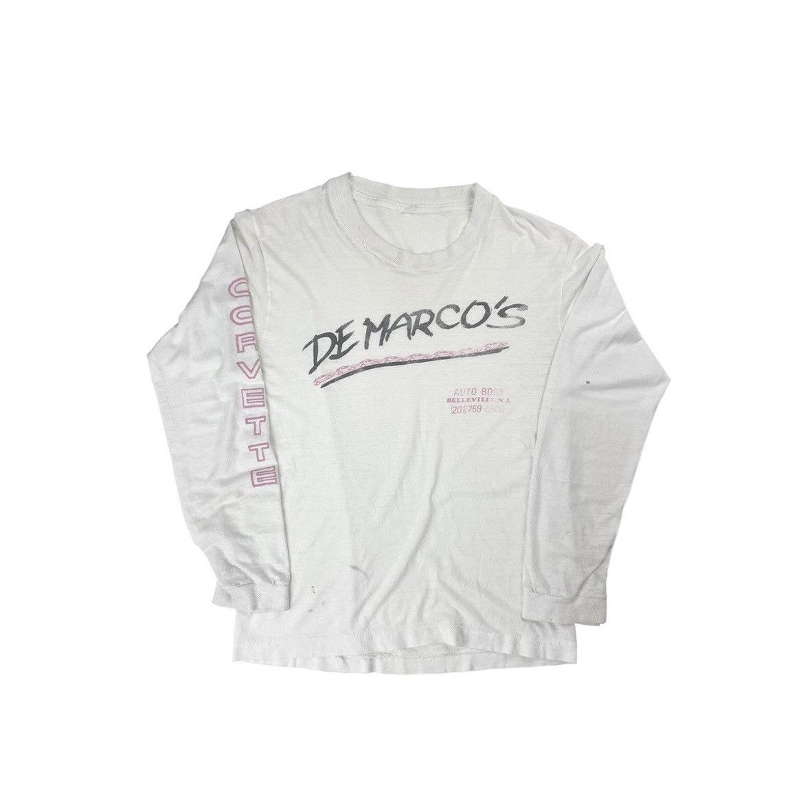 VINTAGE 50'S THRASHED LONG-SLEEVE T-SHIRT