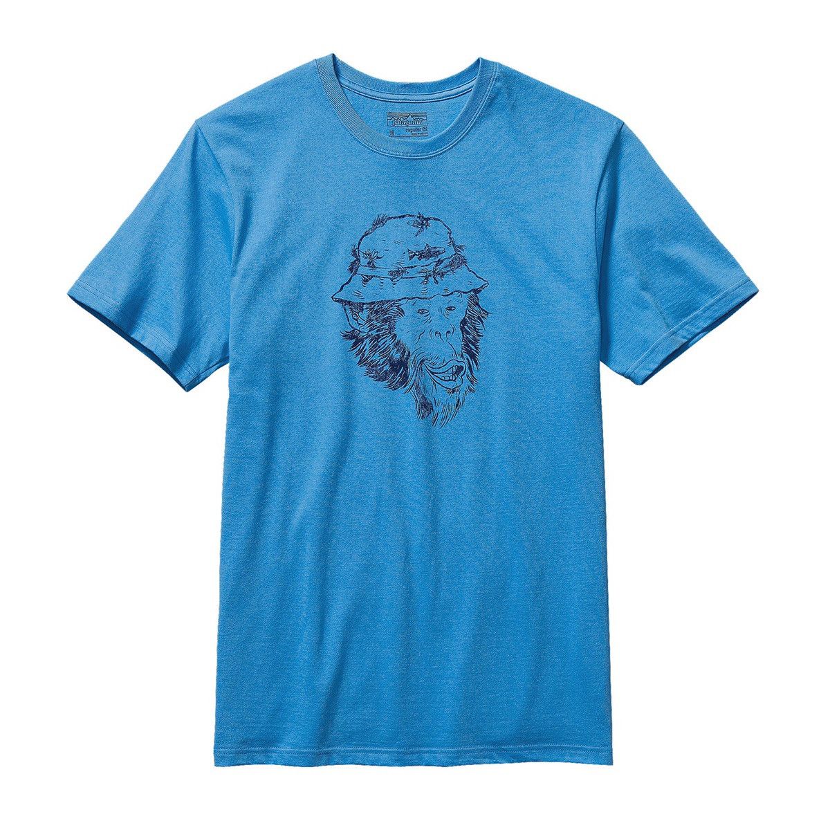 Patagonia × Vintage PATAGONIA MEN’S FISH MONKEY Fish COTTON T-SHIRT mexico made Size US M / EU 48-50 / 2 - 1 Thumbnail