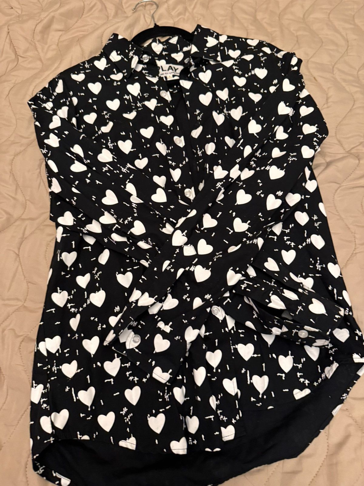 Comme des Garcons PLAY Comme des Garcons long sleeve shirt Size US M / EU 48-50 / 2 - 3 Thumbnail