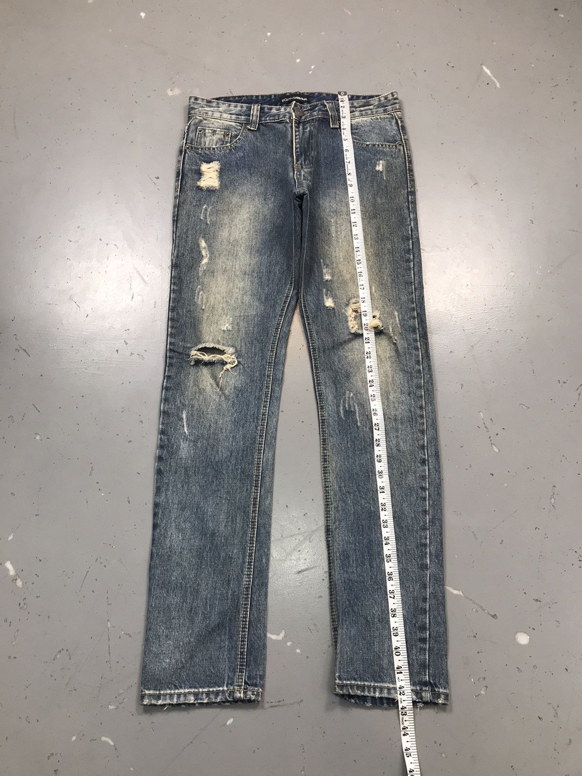 Dolce & Gabbana Vintage faded dolce & gabbana distressed denim Size US 34 / EU 50 - 5 Thumbnail