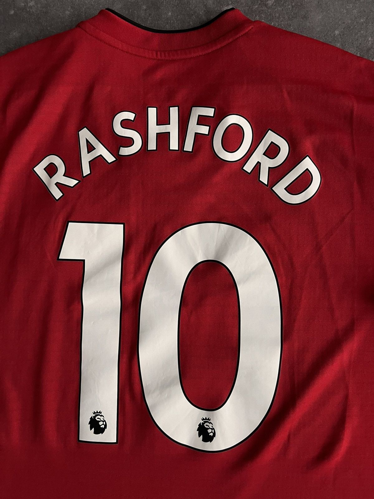 Adidas × Vintage Adidas Manchester United Rashford Premier League Football Size US XXL / EU 58 / 5 - 5 Thumbnail