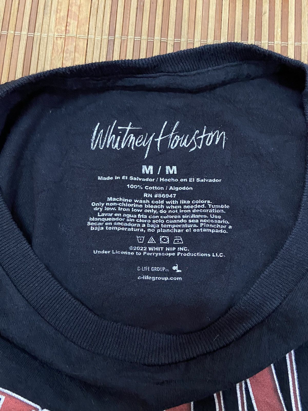 Band Tees WHITNEY HOUSTON GRAPHICS TEE Size M / US 6-8 / IT 42-44 - 11 Thumbnail