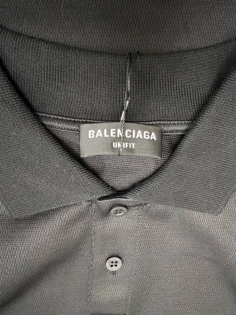 Balenciaga Balenciaga Embroidered 3B false two-piece layered polo shi Size US XS / EU 42 / 0 - 5 Thumbnail