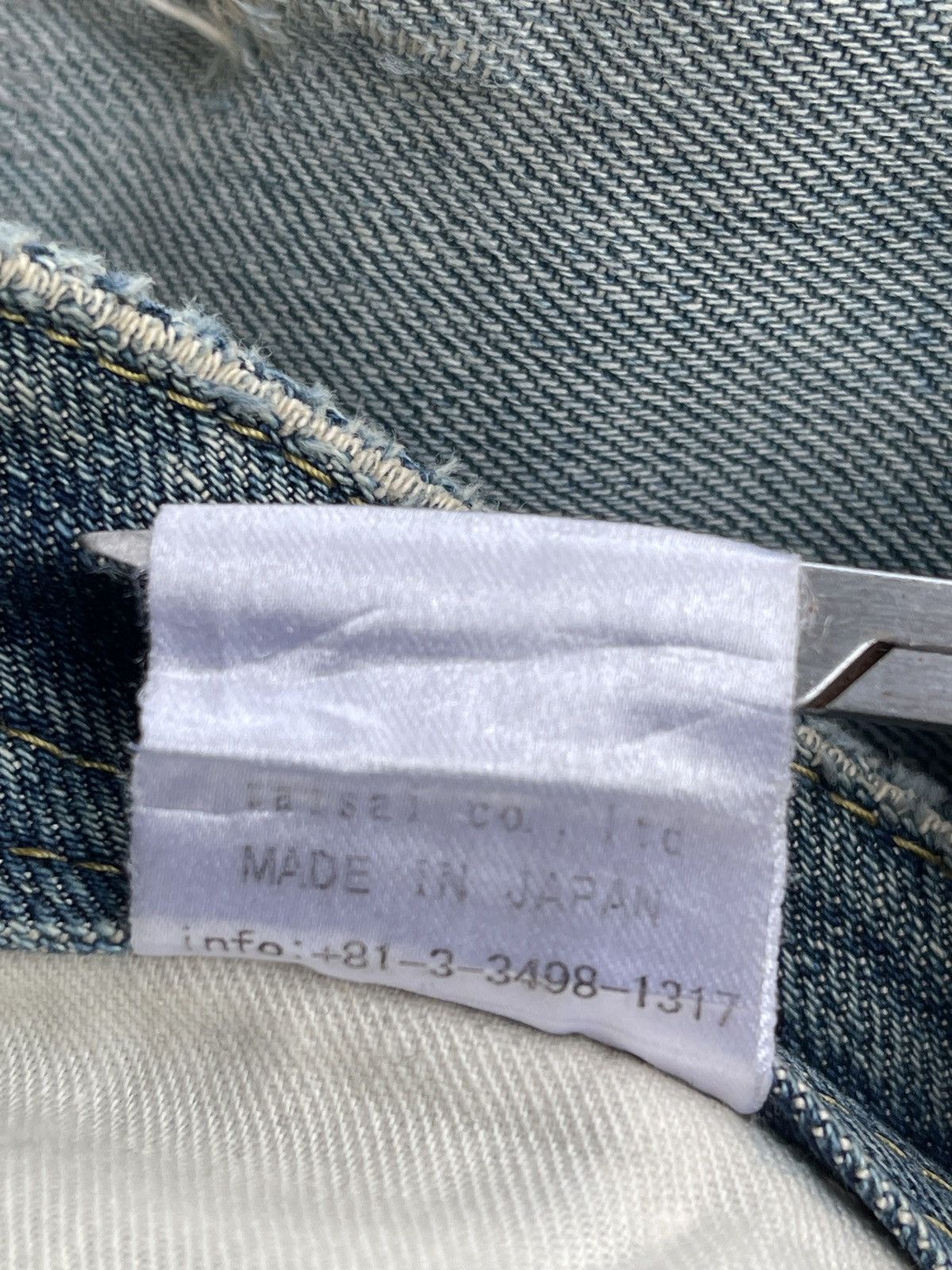SOMET Somet Distressed Denim Japan Size US 28 / EU 44 - 16 Thumbnail