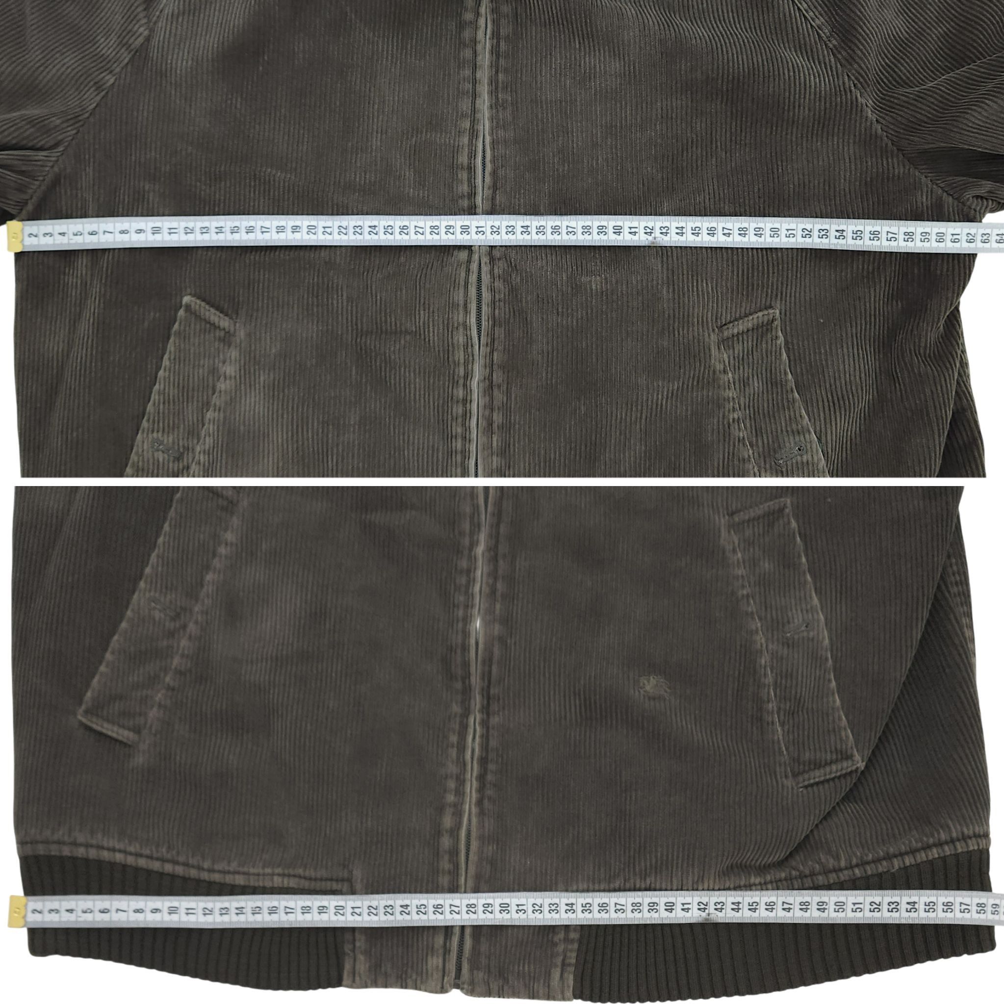 Burberry Burberry London Green Nova Check Corduroy Bomber Jacket XL Size US XL / EU 56 / 4 - 15 Thumbnail